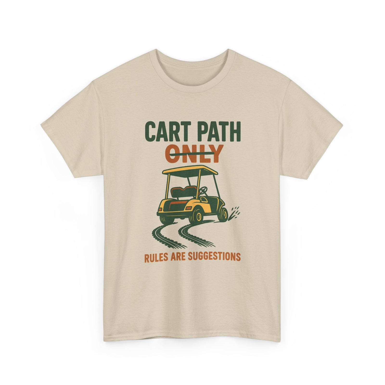 Cart Path Only Tee — Par & Pine original golf design, view 14
