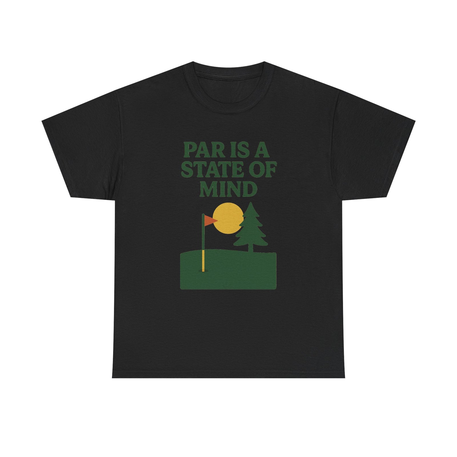 Par & Pine State of Mind Tee — Par & Pine original golf design, view 6