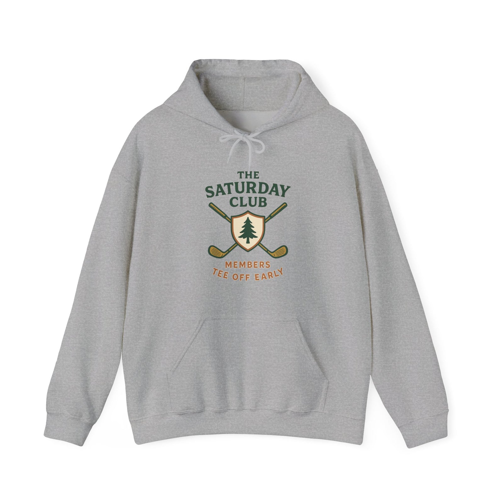 Par & Pine Saturday Club Hoodie — Par & Pine original golf design, view 6