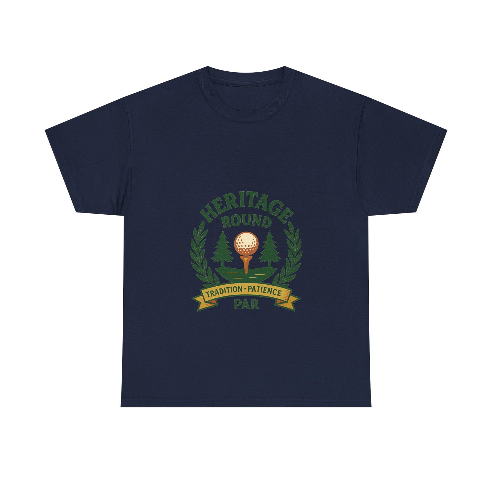 Par & Pine Heritage Round Tee — Par & Pine original golf design, view 10