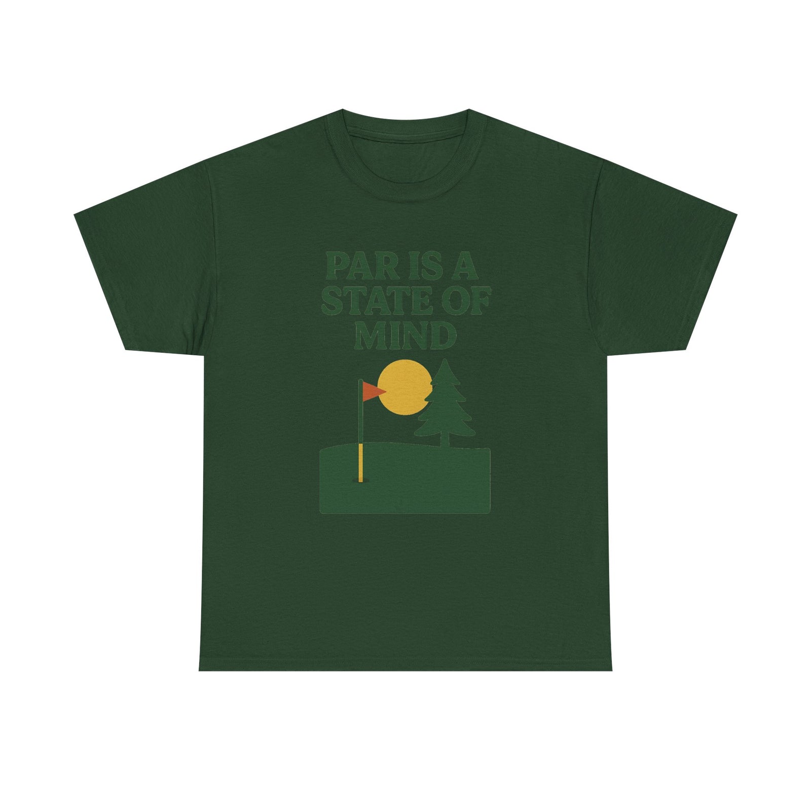 Par & Pine State of Mind Tee — Par & Pine original golf design, view 9