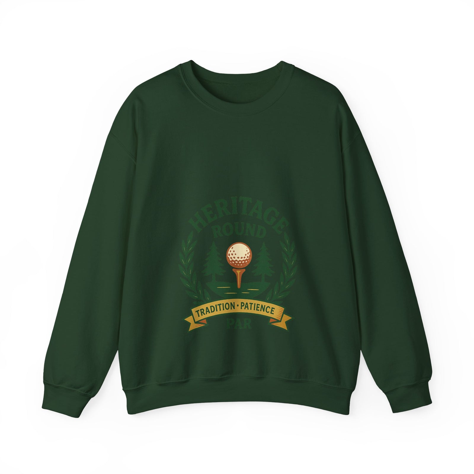 Par & Pine Heritage Round Crewneck — Par & Pine original golf design, view 7