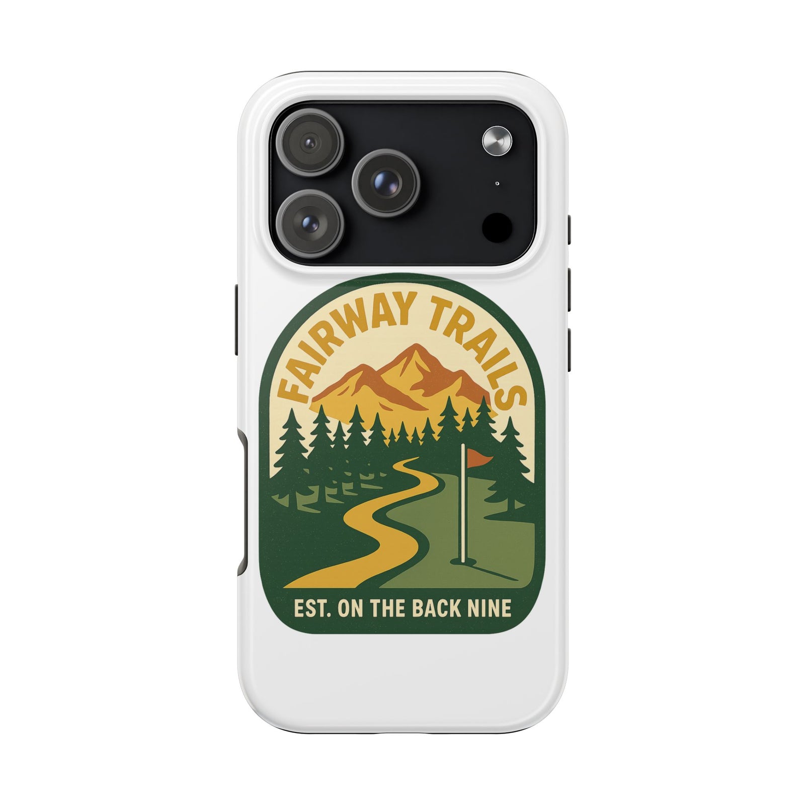 Par & Pine Fairway Trails Phone Case — Par & Pine original golf design, view 17