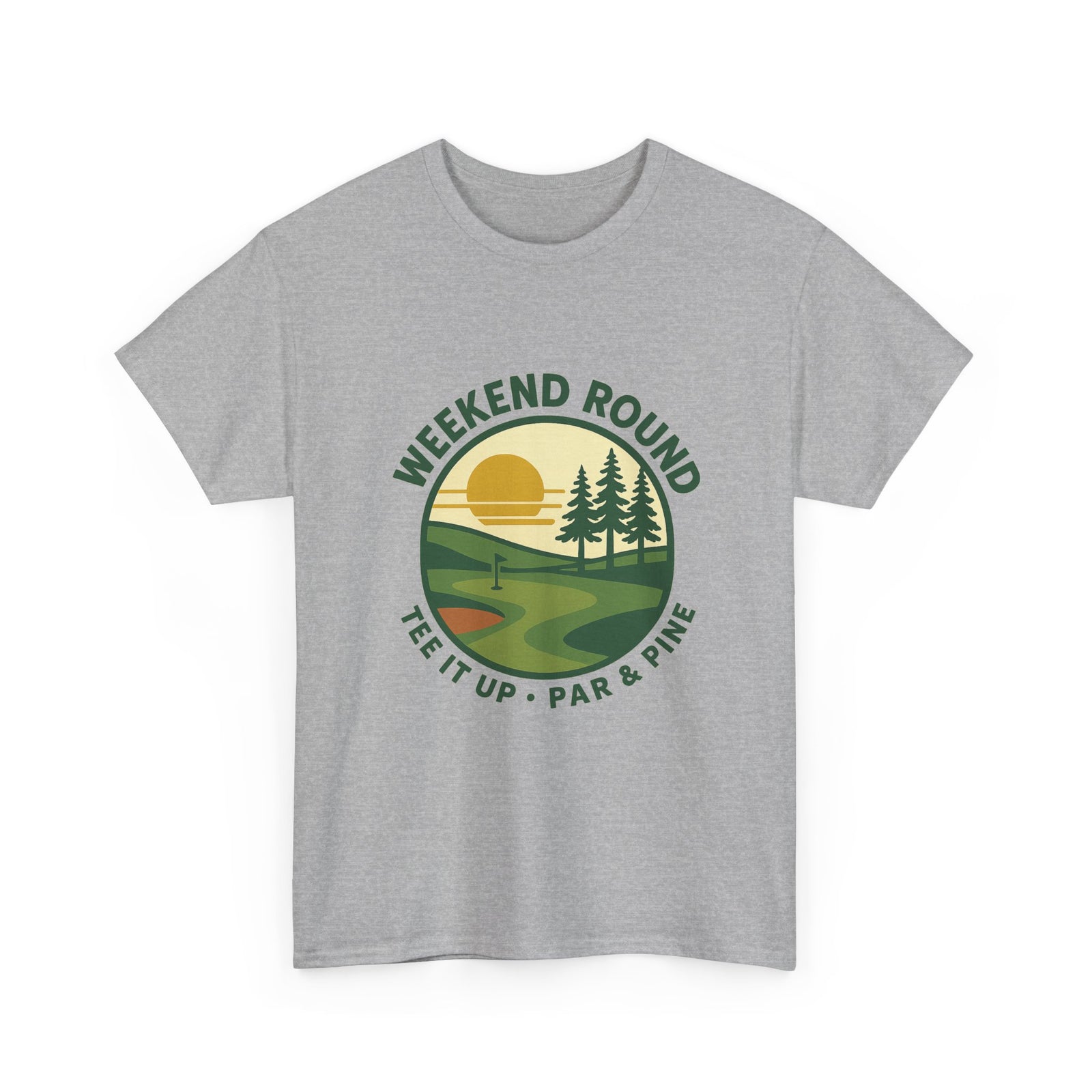Par & Pine Weekend Round Tee — Par & Pine original golf design, view 21