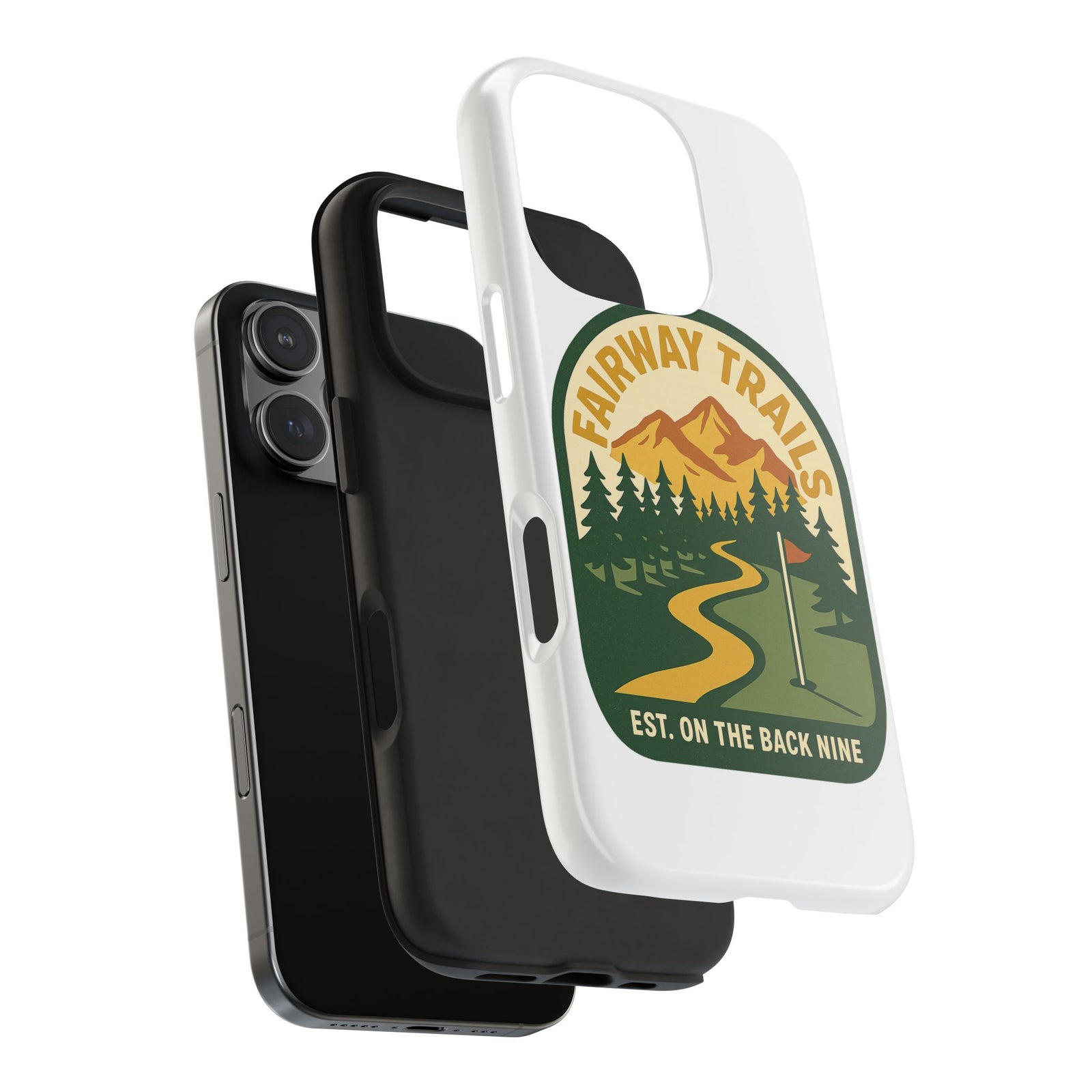 Par & Pine Fairway Trails Phone Case — Par & Pine original golf design, view 47