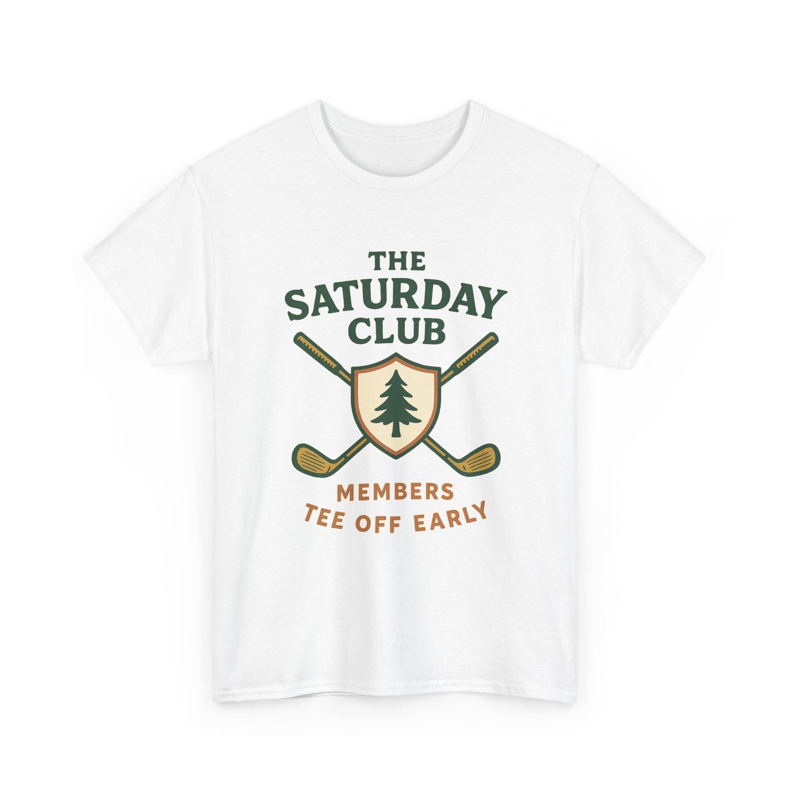 Par & Pine Saturday Club Tee — Par & Pine original golf design, view 12