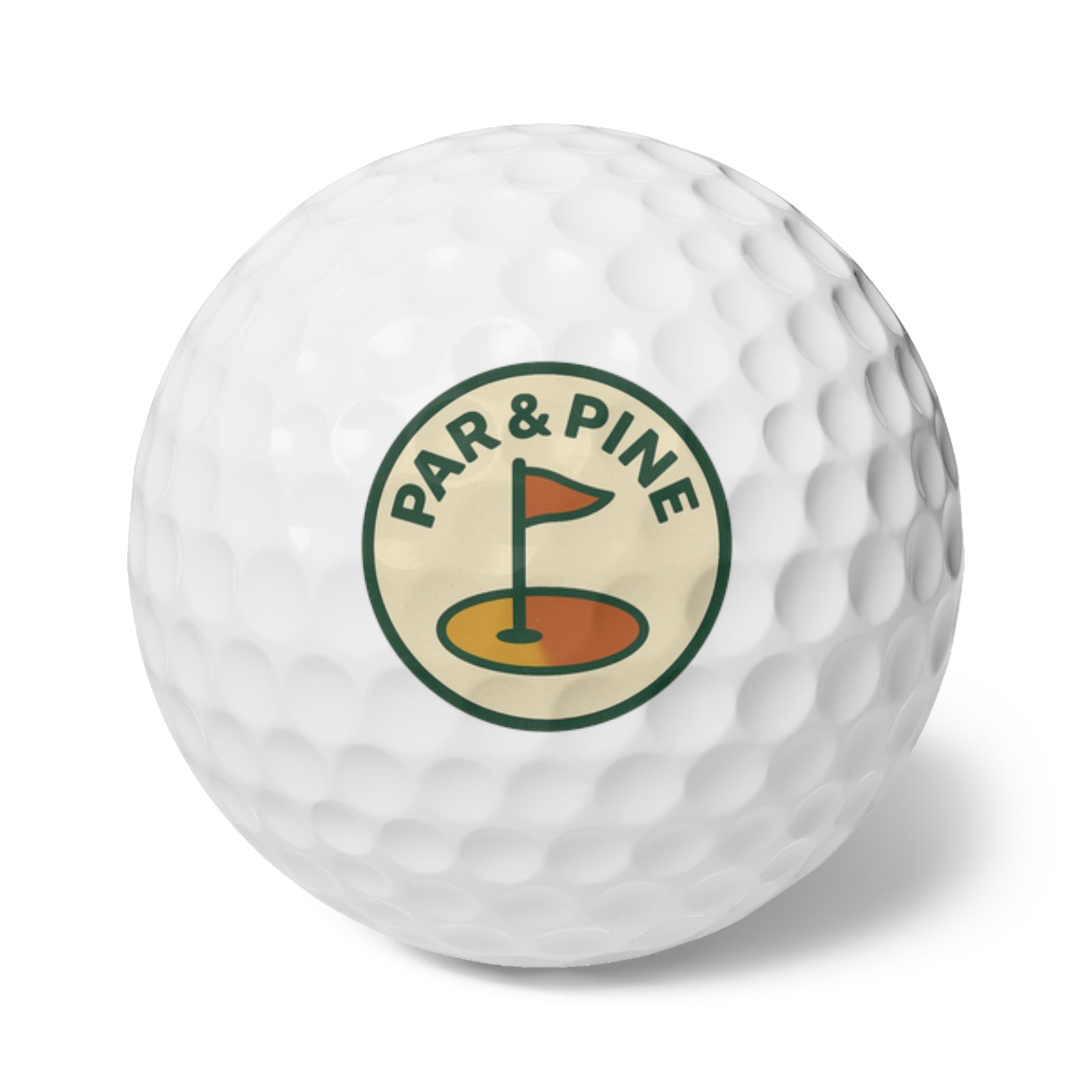 Par & Pine State of Mind Golf Balls (6 Pack) — Par & Pine original golf design