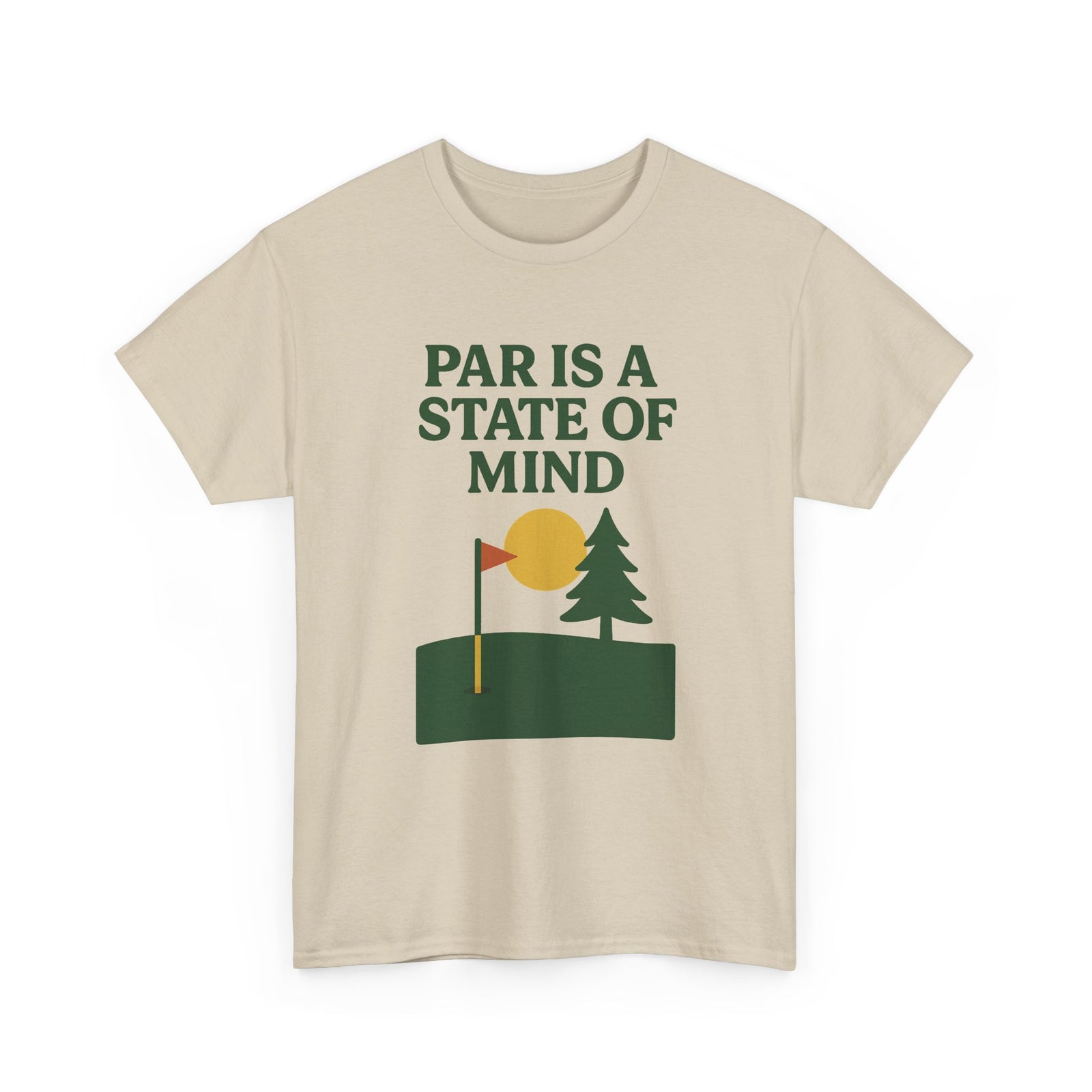 Par & Pine State of Mind Tee — Par & Pine original golf design, view 18