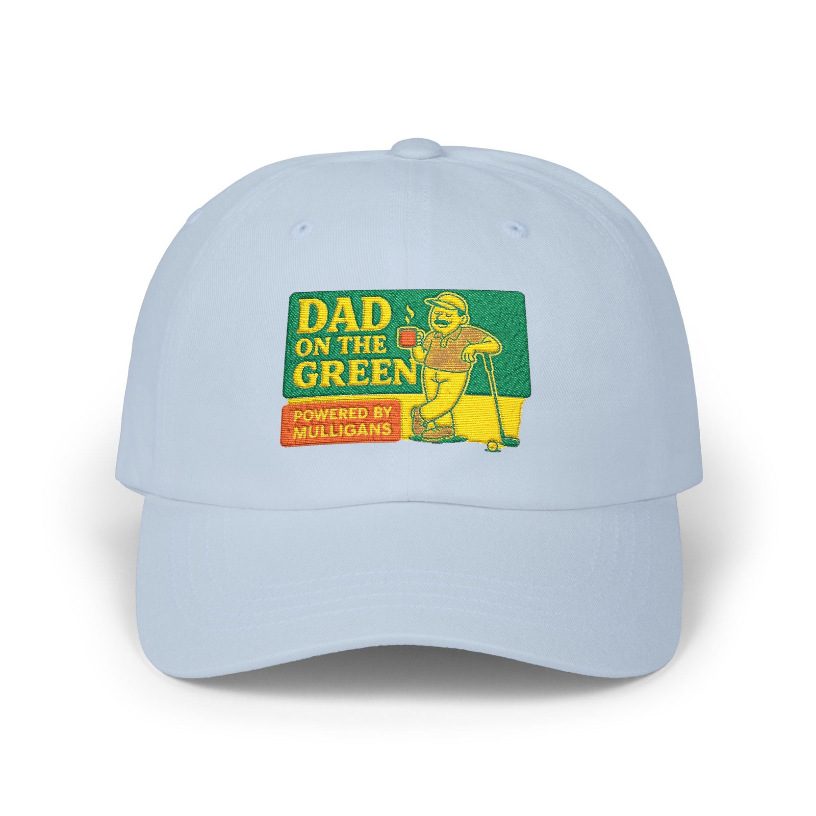 Par & Pine Dad on the Green Dad Cap — Par & Pine original golf design, view 6