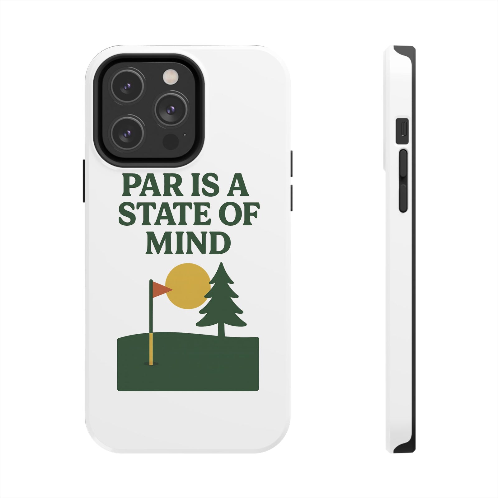 Par & Pine State of Mind Phone Case — Par & Pine original golf design, view 24