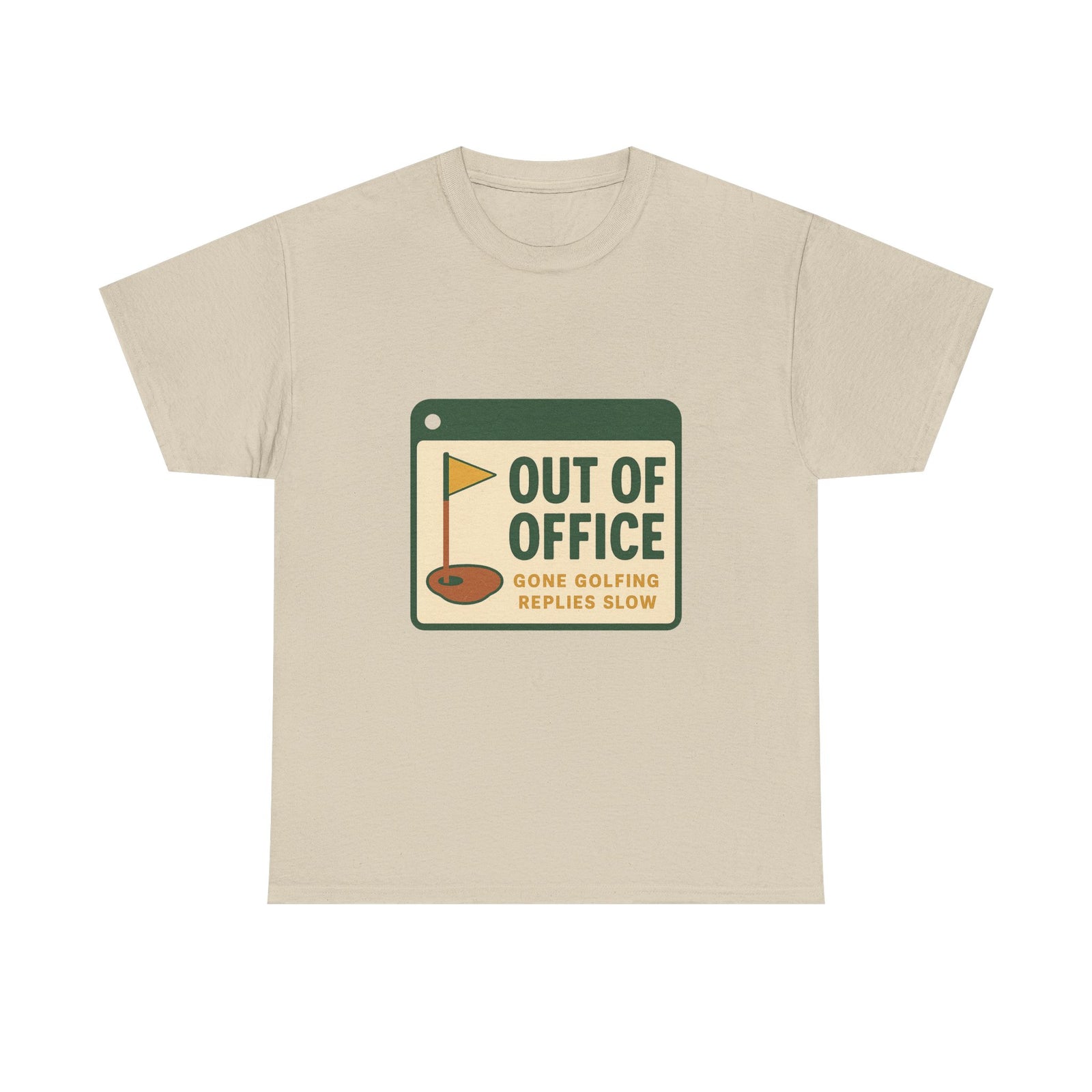 Out of Office Tee — Par & Pine original golf design, view 3