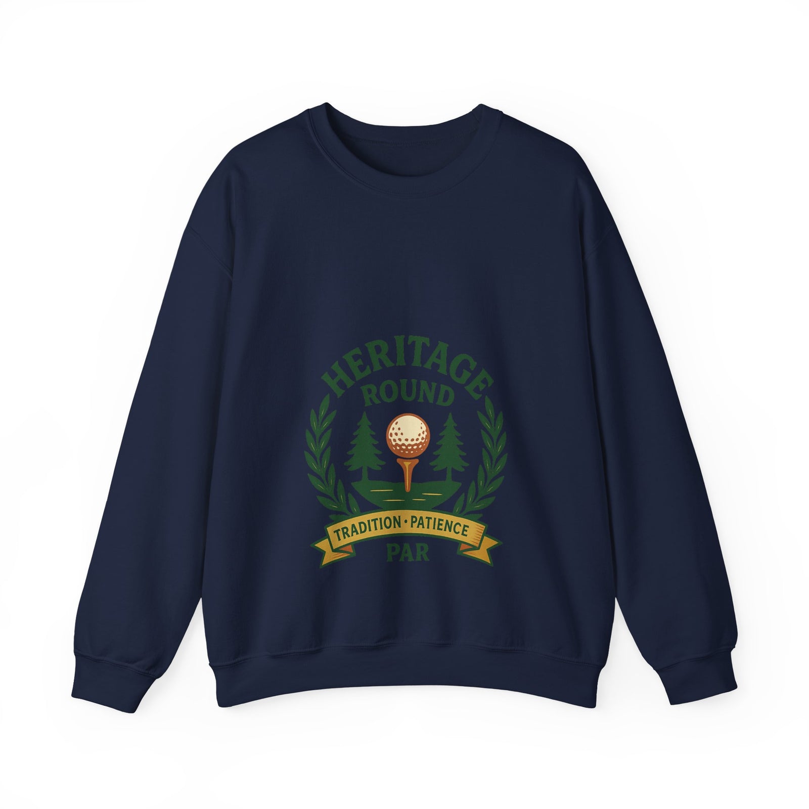 Par & Pine Heritage Round Crewneck — Par & Pine original golf design, view 8
