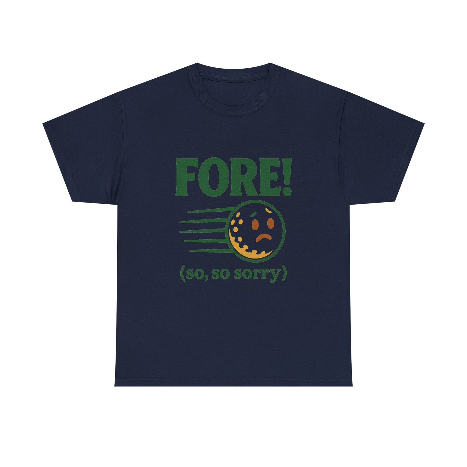 Fore! So Sorry Tee — Par & Pine original golf design, view 10