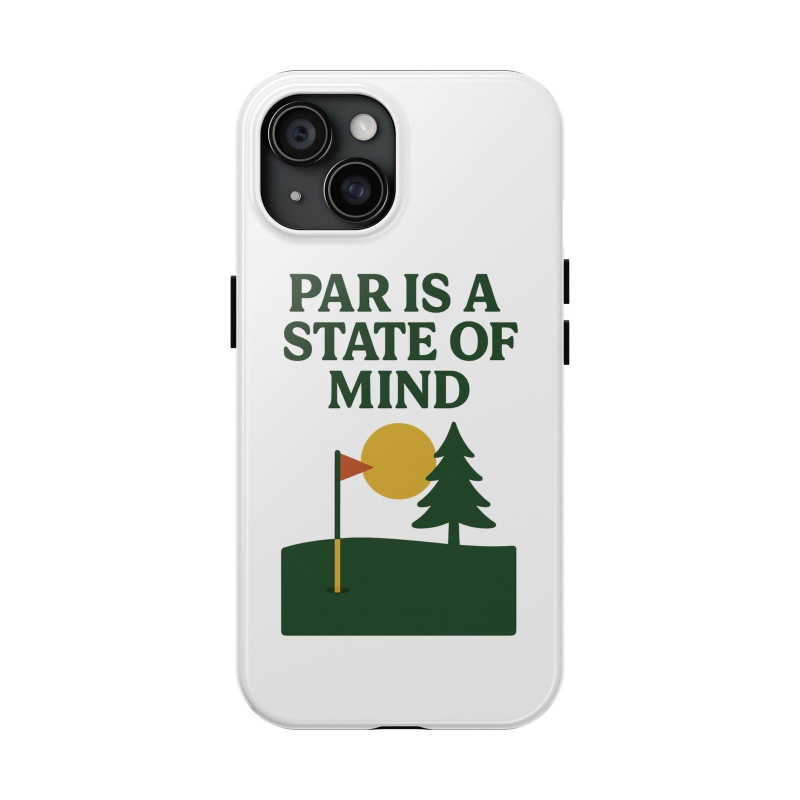 Par & Pine State of Mind Phone Case — Par & Pine original golf design, view 5