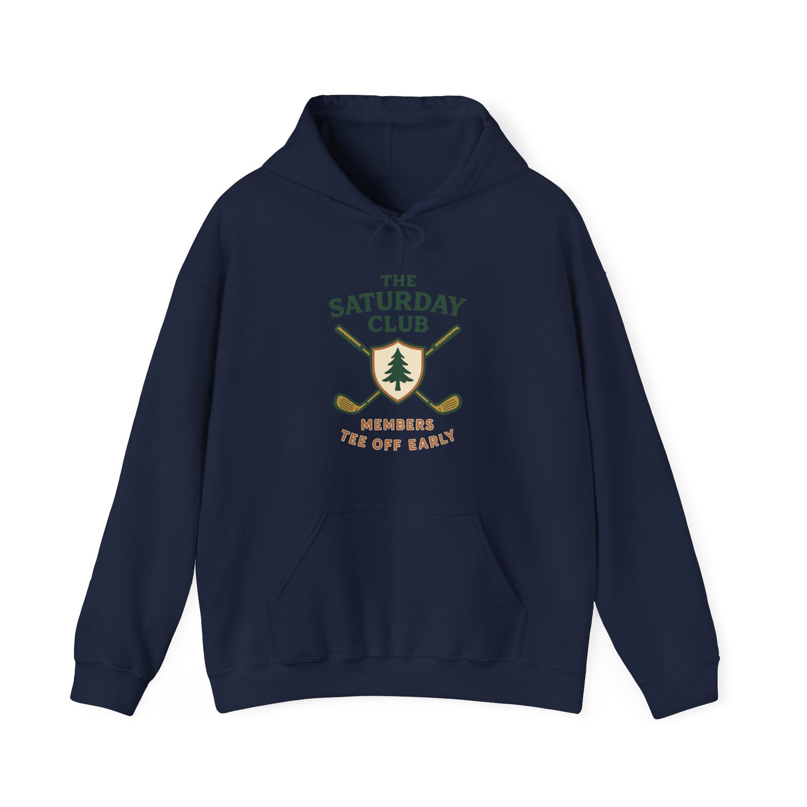 Par & Pine Saturday Club Hoodie — Par & Pine original golf design, view 8