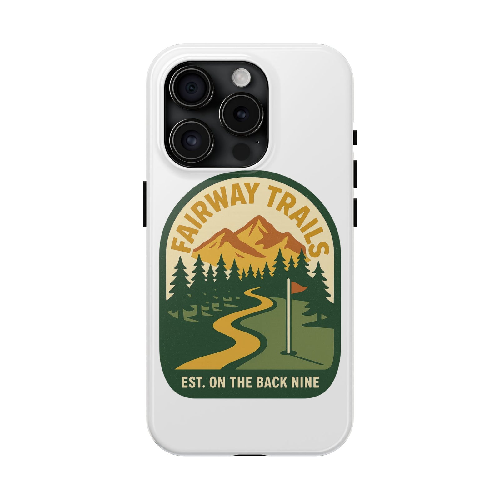 Par & Pine Fairway Trails Phone Case — Par & Pine original golf design, view 6