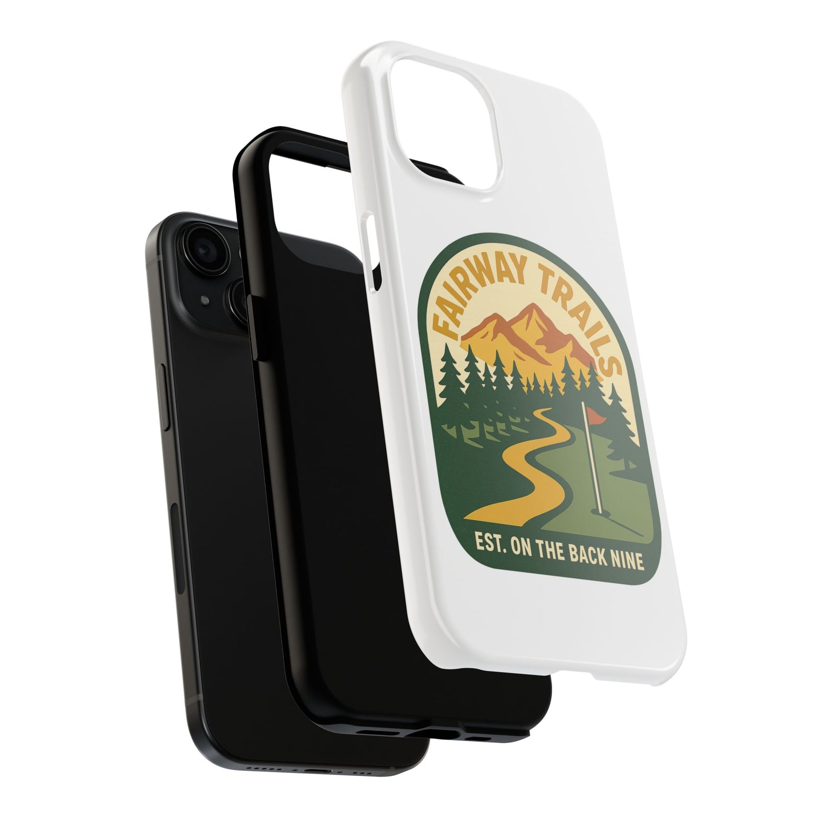 Par & Pine Fairway Trails Phone Case — Par & Pine original golf design, view 30