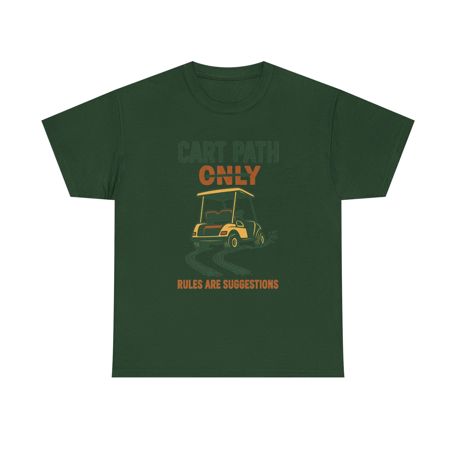 Cart Path Only Tee — Par & Pine original golf design, view 5