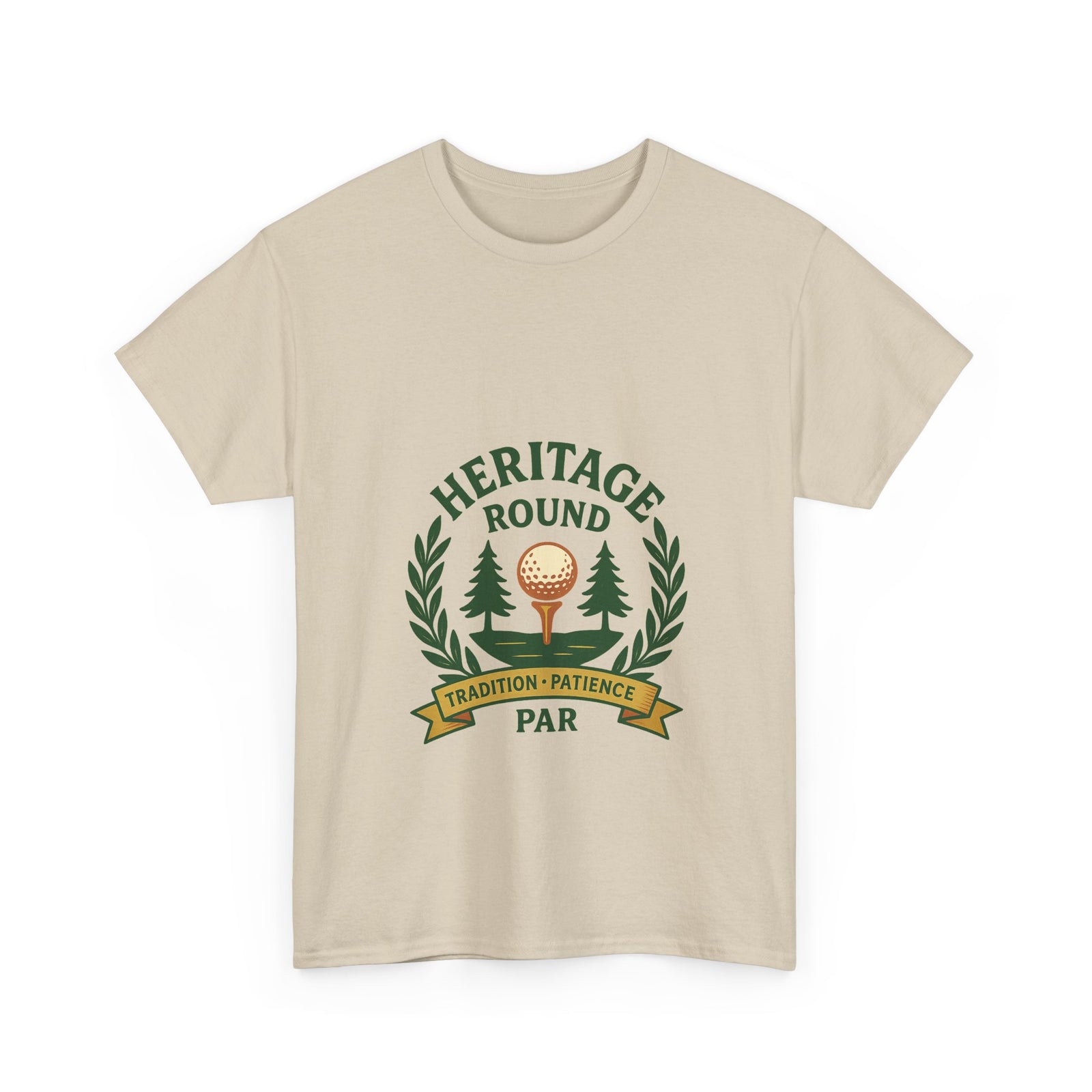Par & Pine Heritage Round Tee — Par & Pine original golf design, view 18