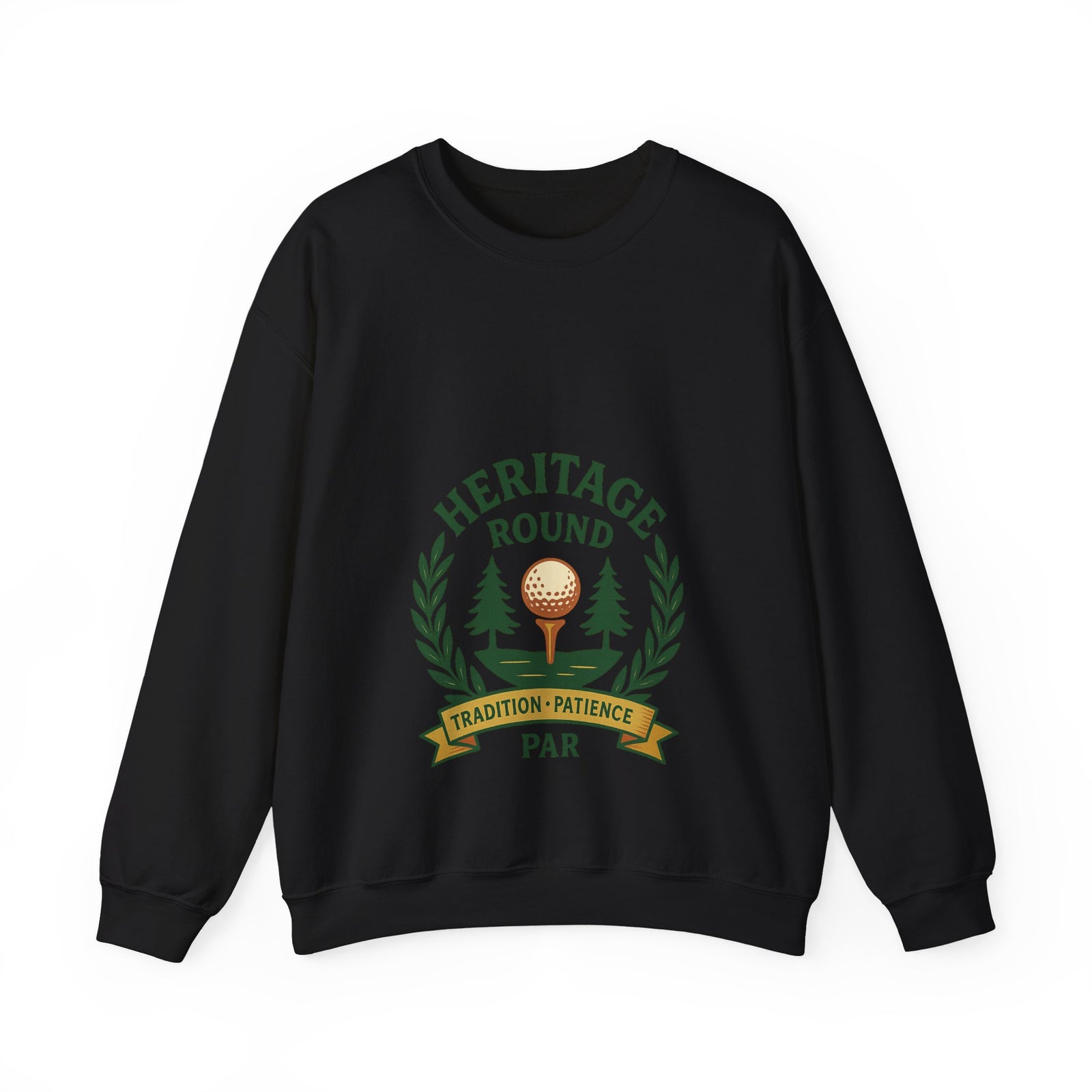 Par & Pine Heritage Round Crewneck — Par & Pine original golf design, view 5