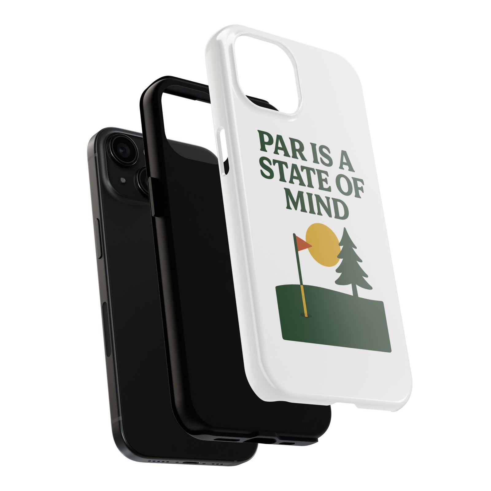 Par & Pine State of Mind Phone Case — Par & Pine original golf design, view 30