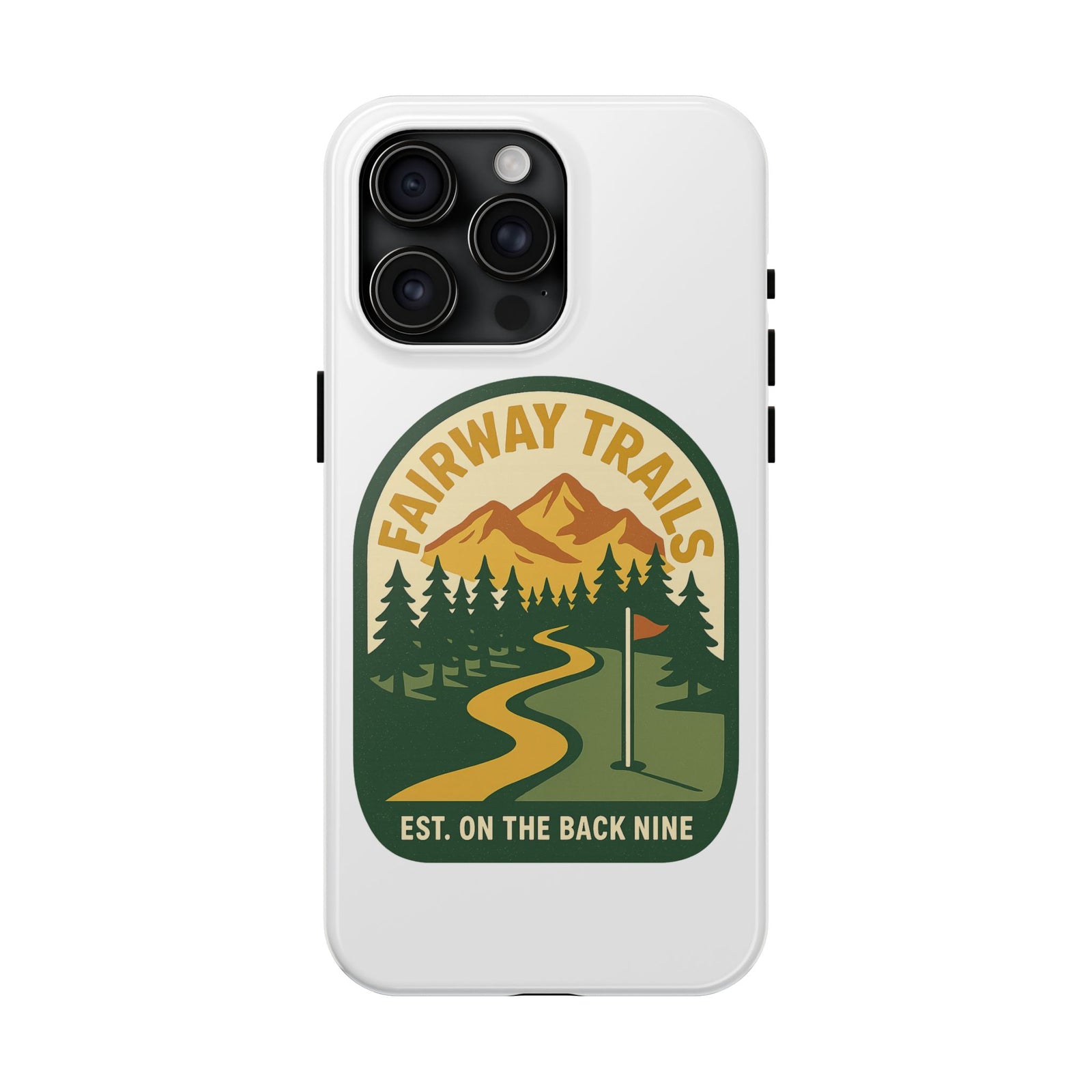 Par & Pine Fairway Trails Phone Case — Par & Pine original golf design, view 8
