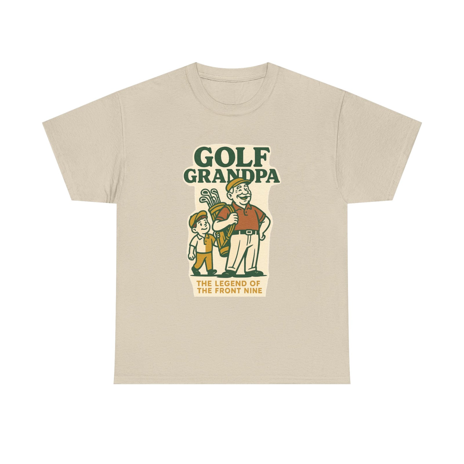 Golf Grandpa Tee — Par & Pine original golf design, view 3