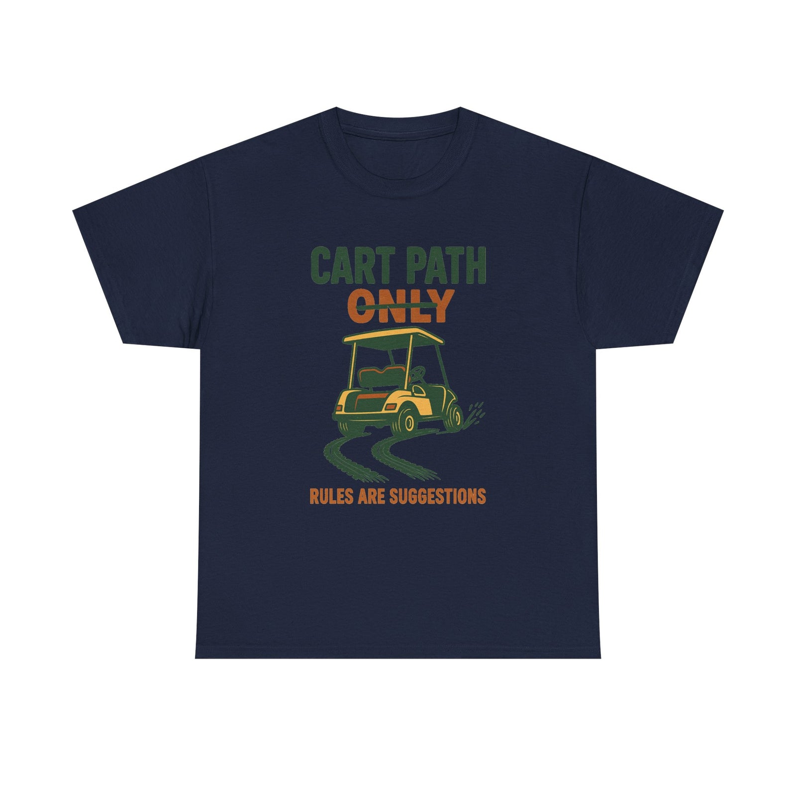 Cart Path Only Tee — Par & Pine original golf design, view 6