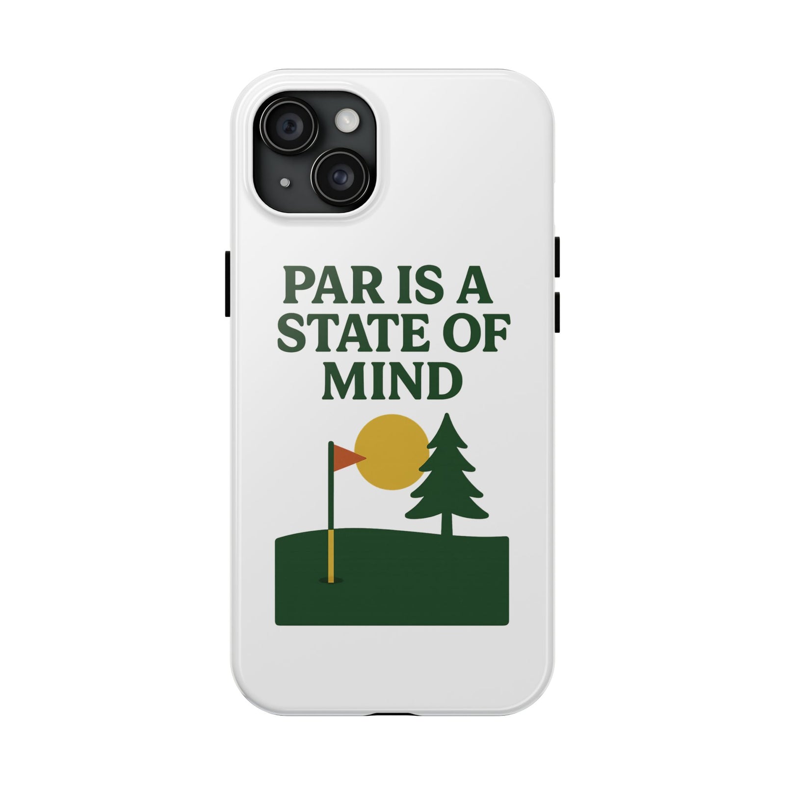 Par & Pine State of Mind Phone Case — Par & Pine original golf design, view 7