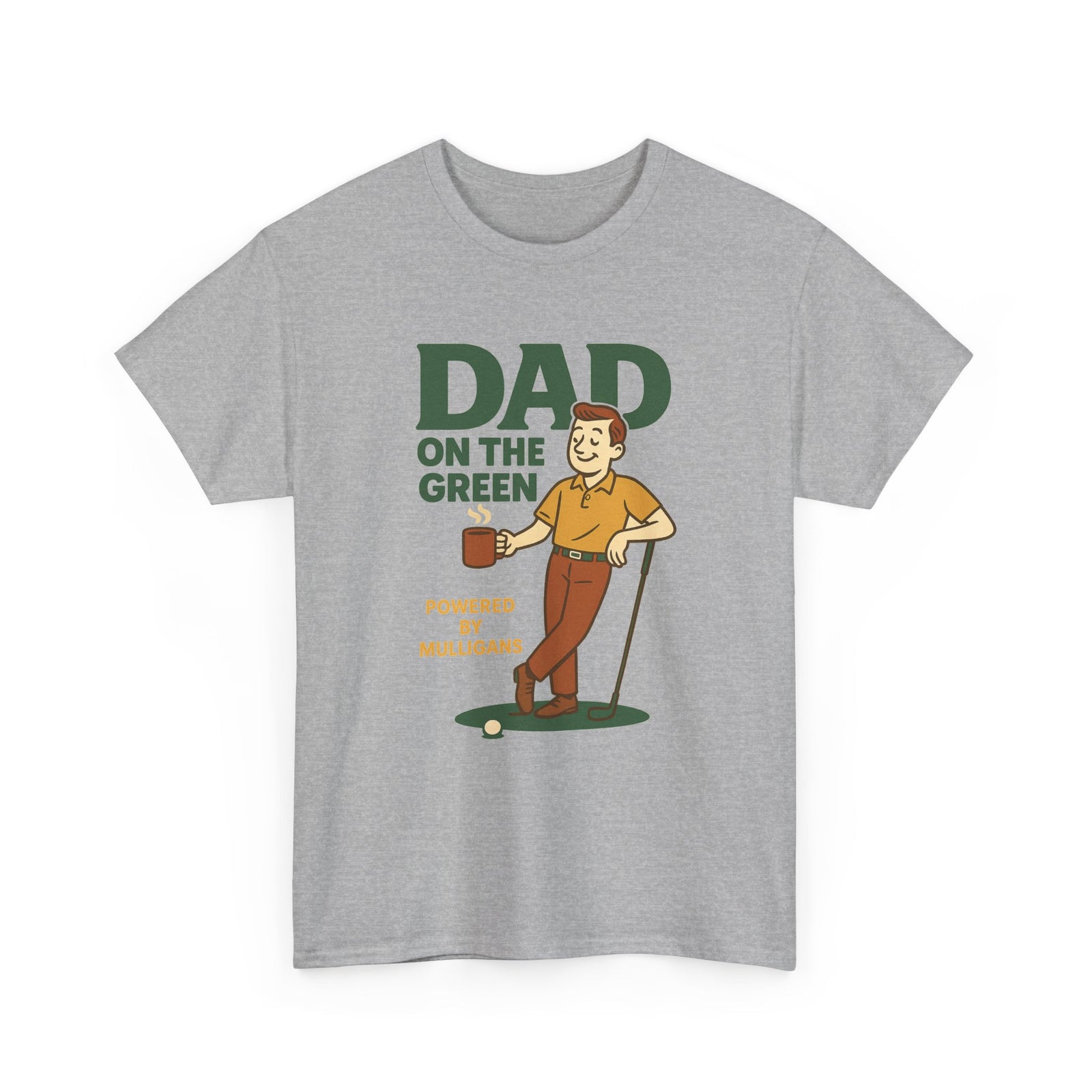 Par & Pine Dad on the Green Tee — Par & Pine original golf design, view 21