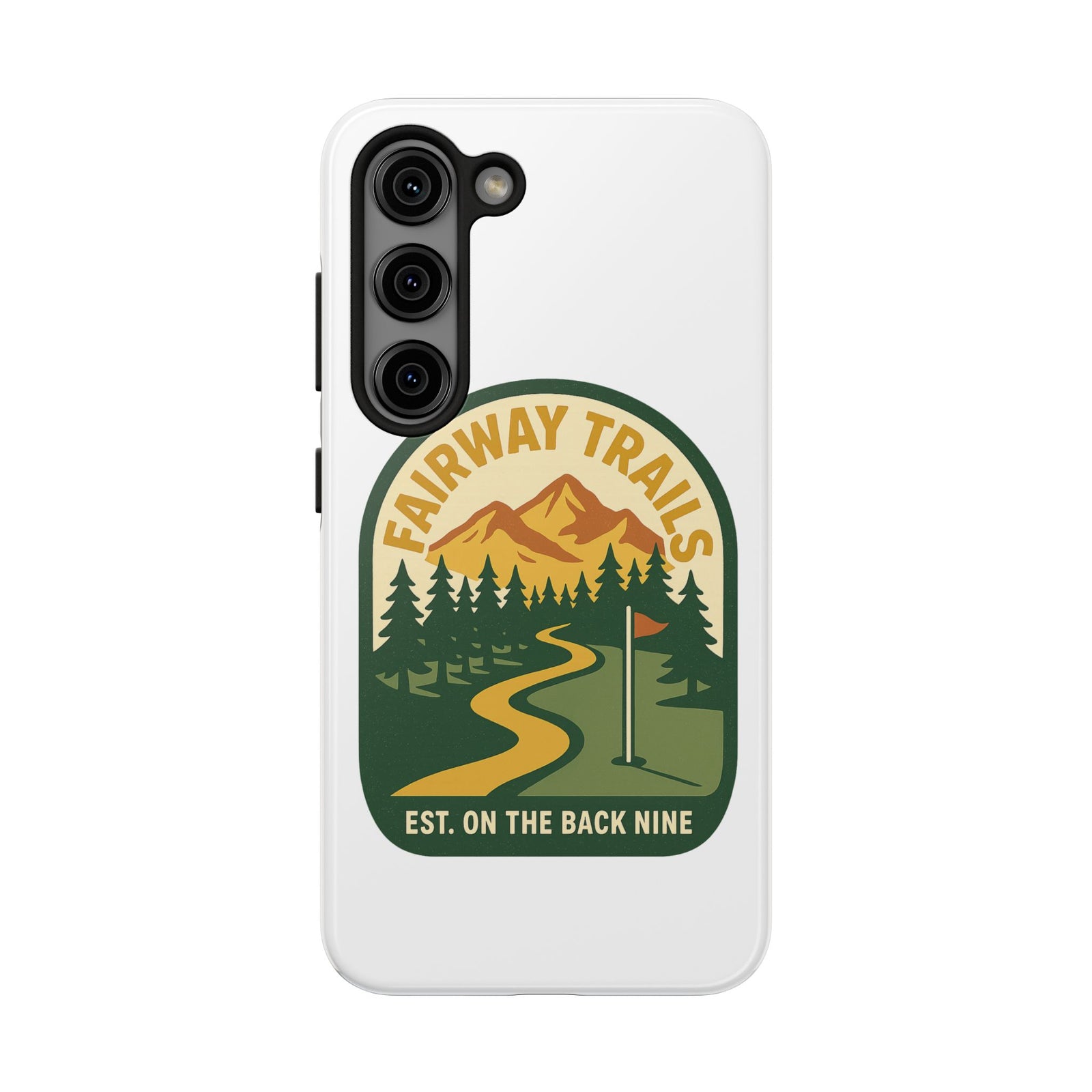 Par & Pine Fairway Trails Phone Case — Par & Pine original golf design, view 10