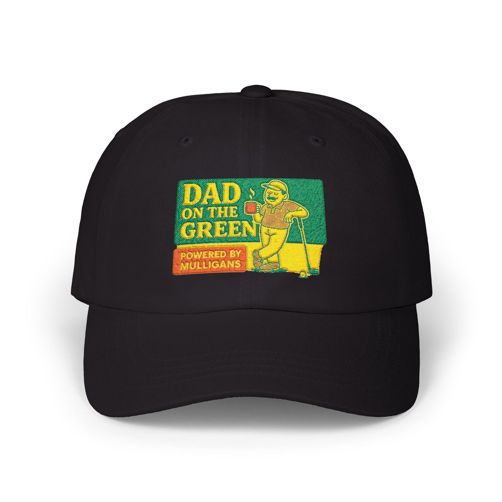 Par & Pine Dad on the Green Dad Cap — Par & Pine original golf design, view 8