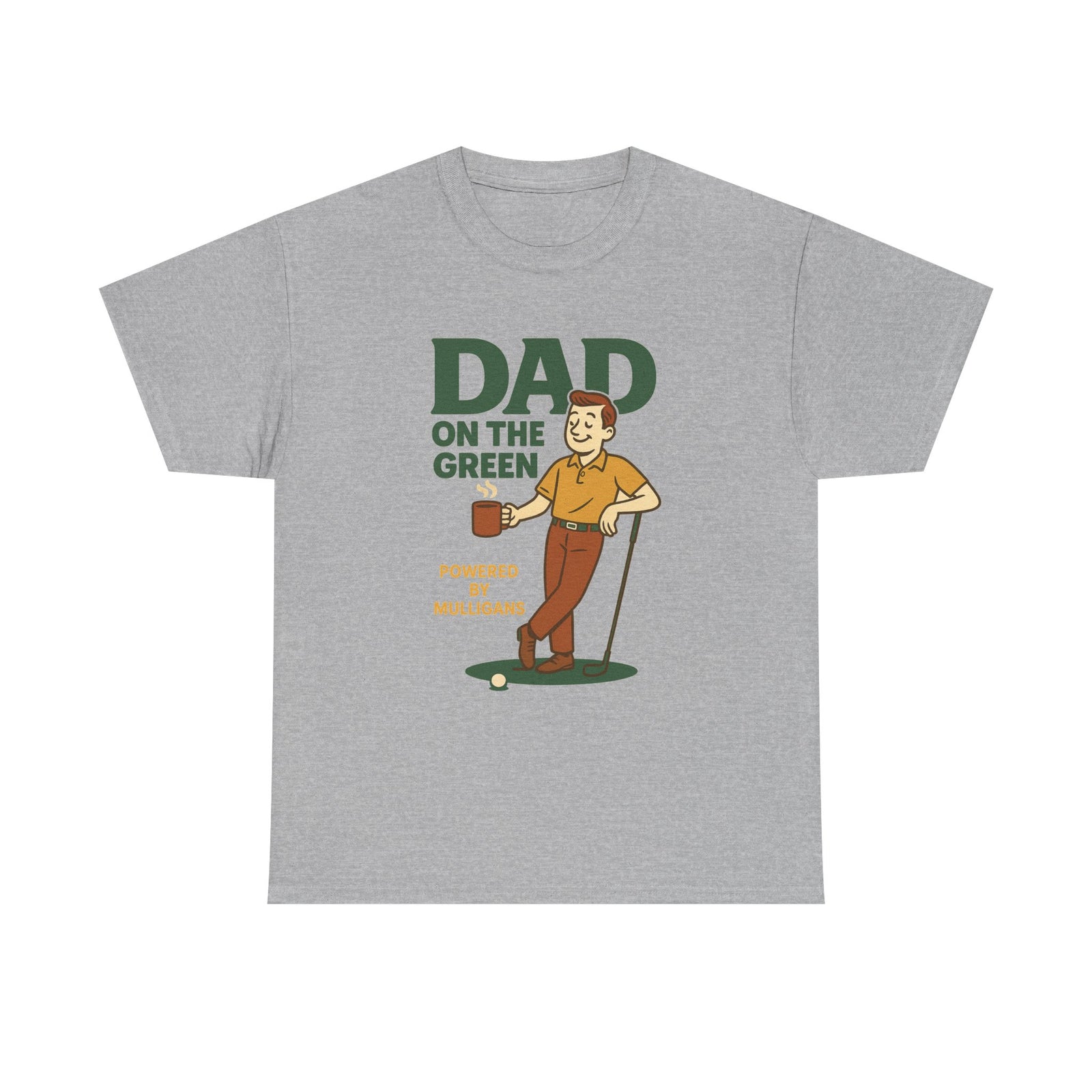 Par & Pine Dad on the Green Tee — Par & Pine original golf design, view 8