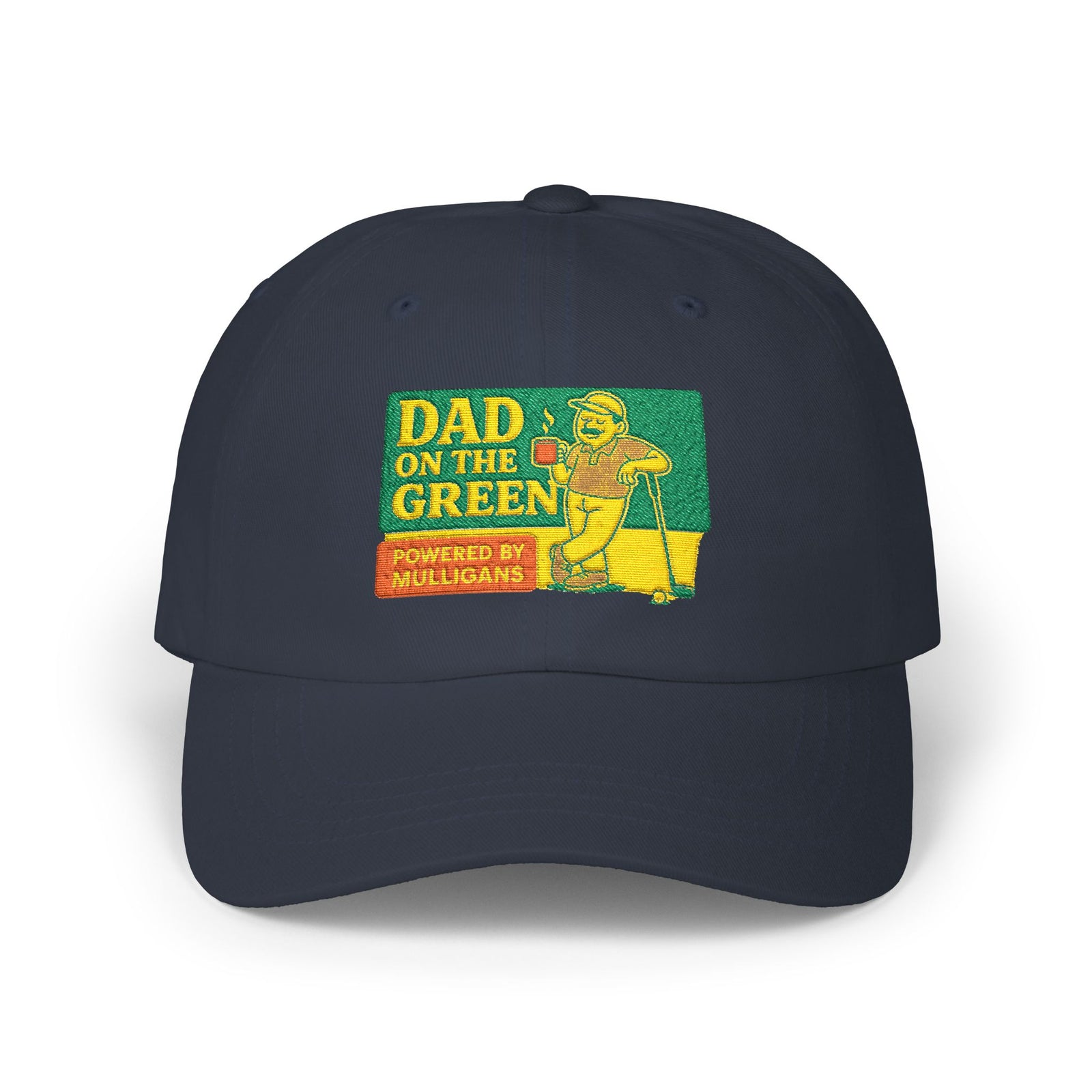 Par & Pine Dad on the Green Dad Cap — Par & Pine original golf design, view 7