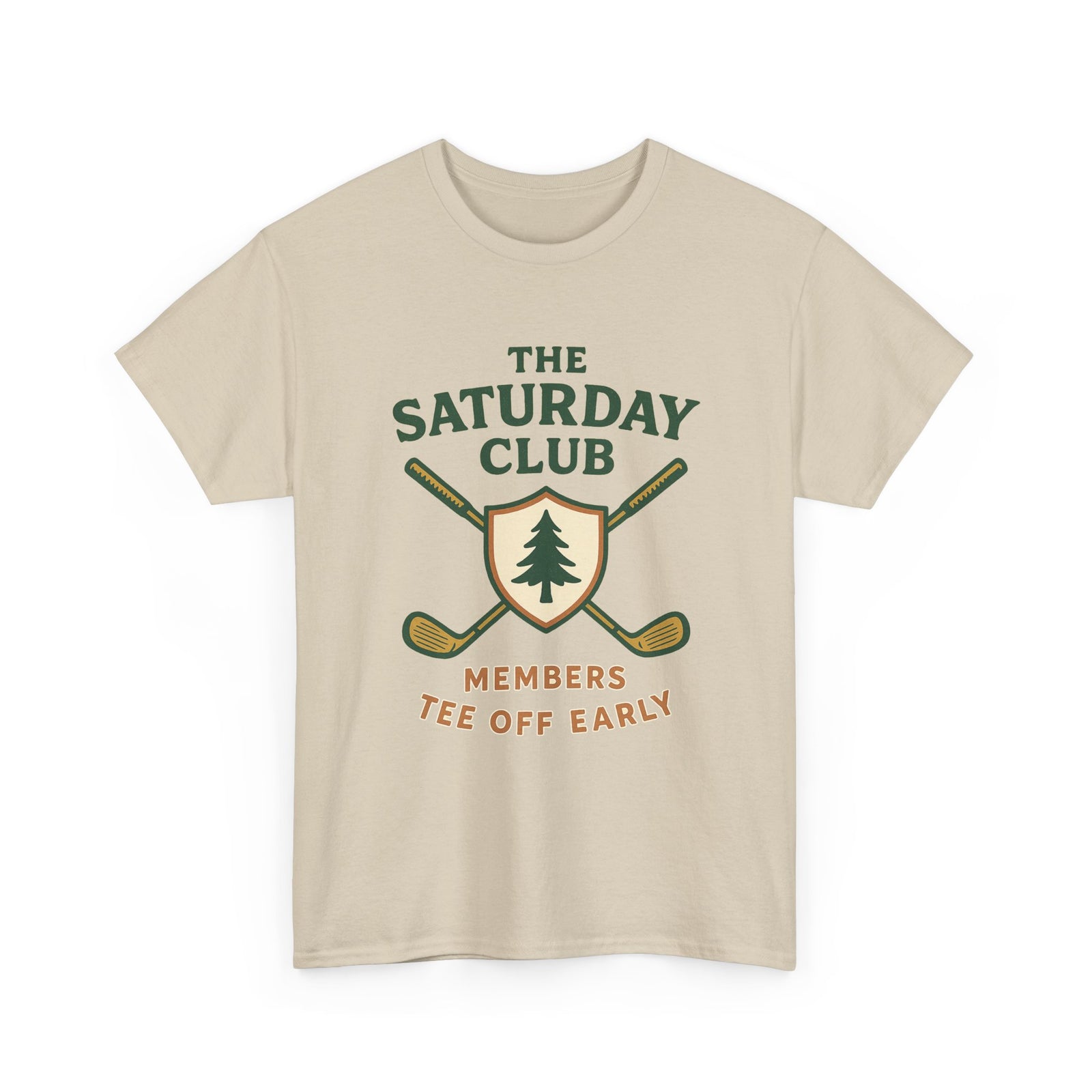 Par & Pine Saturday Club Tee — Par & Pine original golf design, view 18