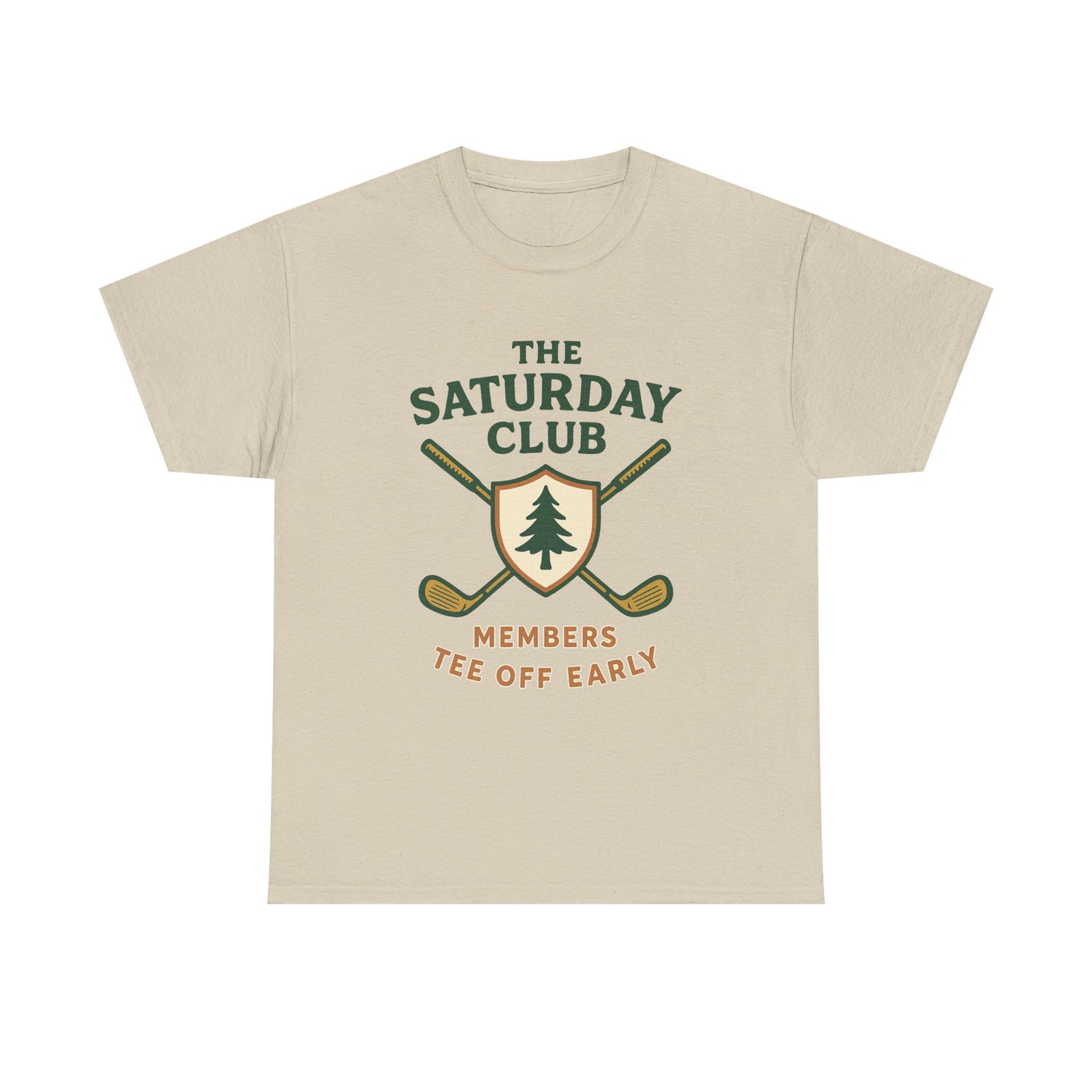 Par & Pine Saturday Club Tee — Par & Pine original golf design, view 7