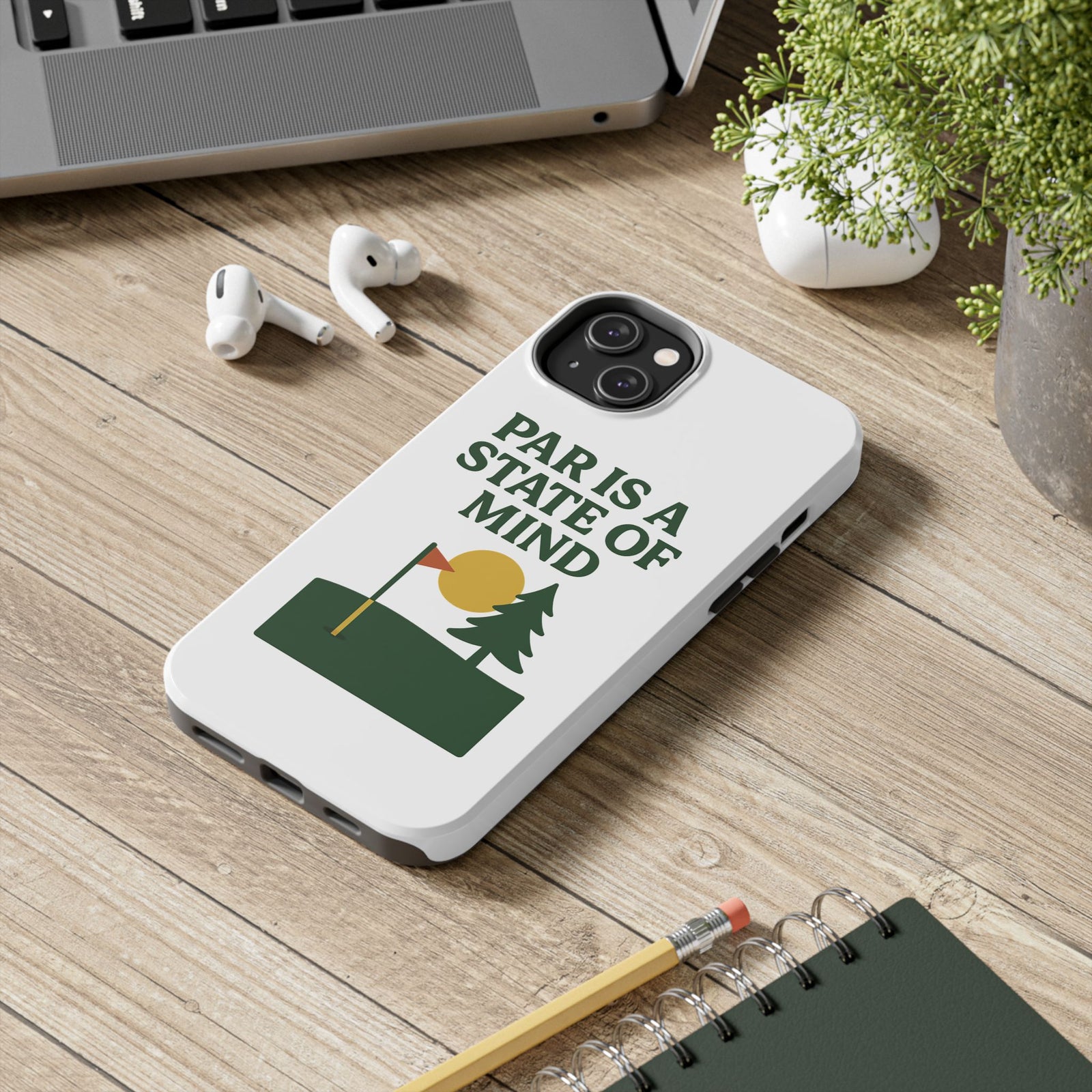 Par & Pine State of Mind Phone Case — Par & Pine original golf design, view 27
