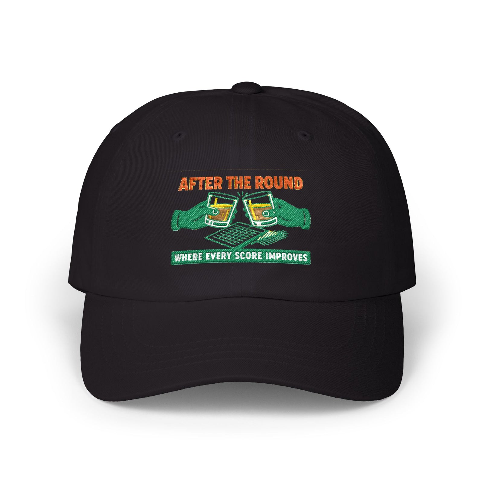 Par & Pine After the Round Dad Cap — Par & Pine original golf design, view 8