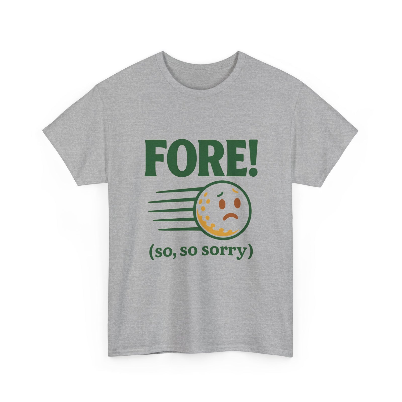 Fore! So Sorry Tee — Par & Pine original golf design, view 21