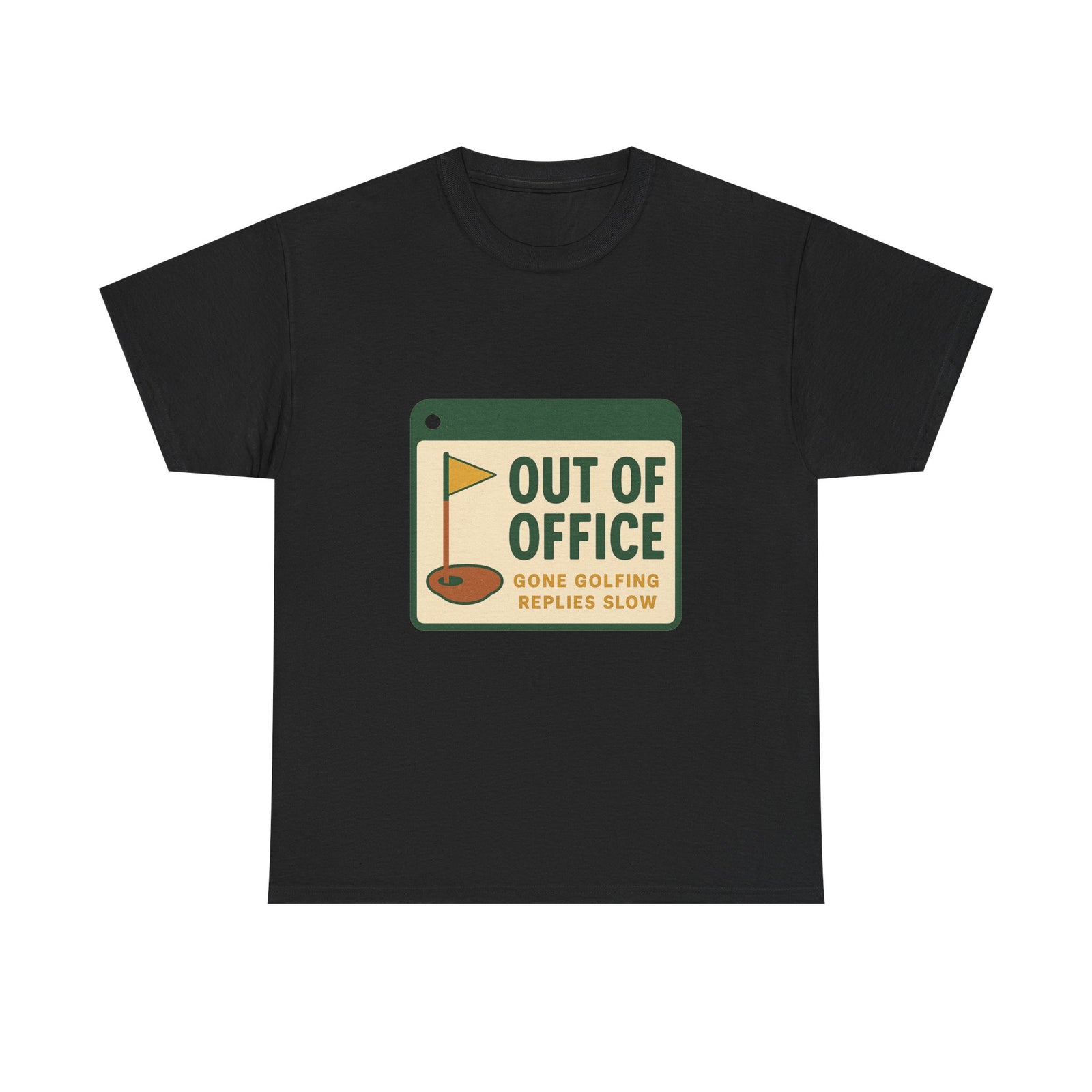 Out of Office Tee — Par & Pine original golf design, view 2