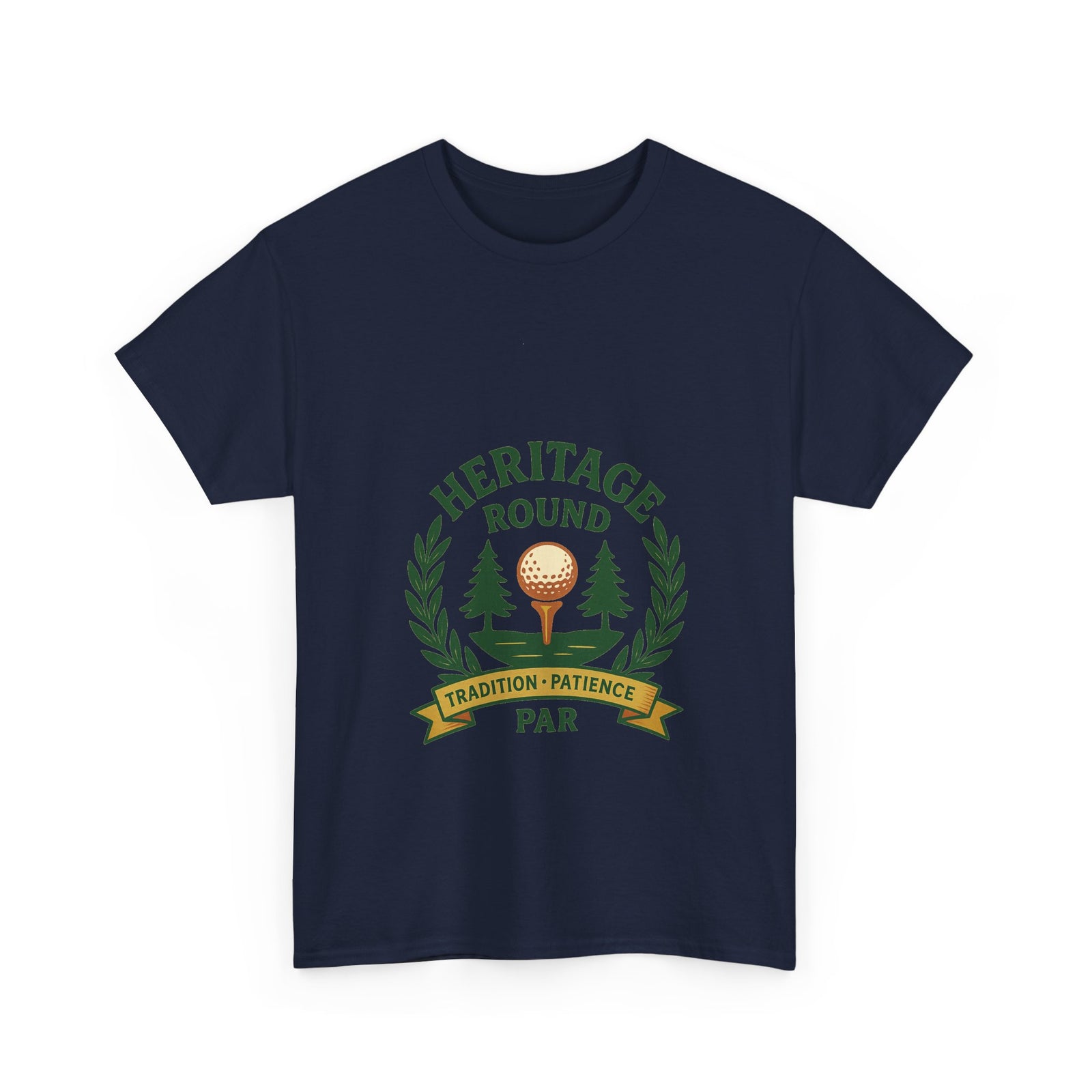 Par & Pine Heritage Round Tee — Par & Pine original golf design, view 27