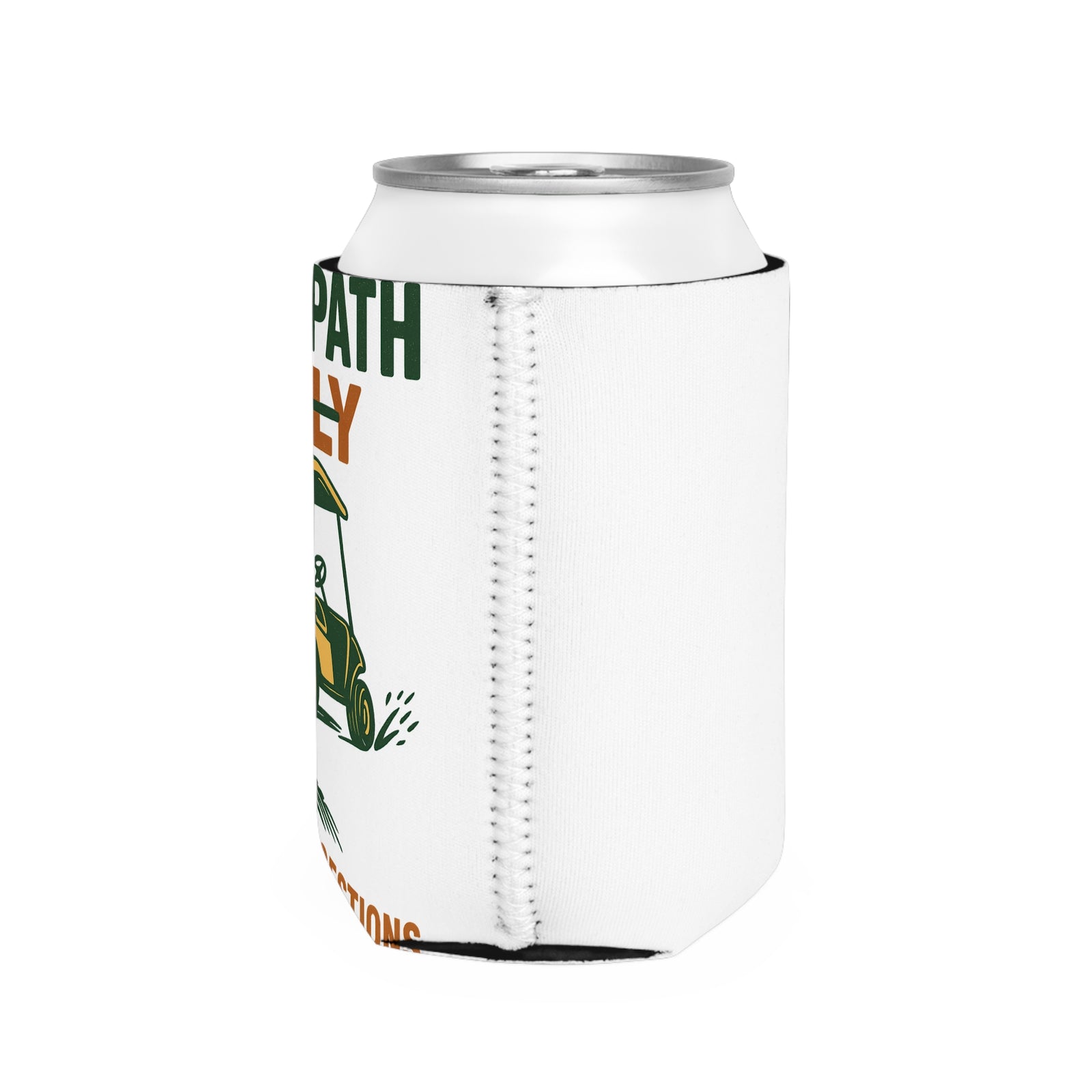 Cart Path Only Can Cooler — Par & Pine original golf design, view 8