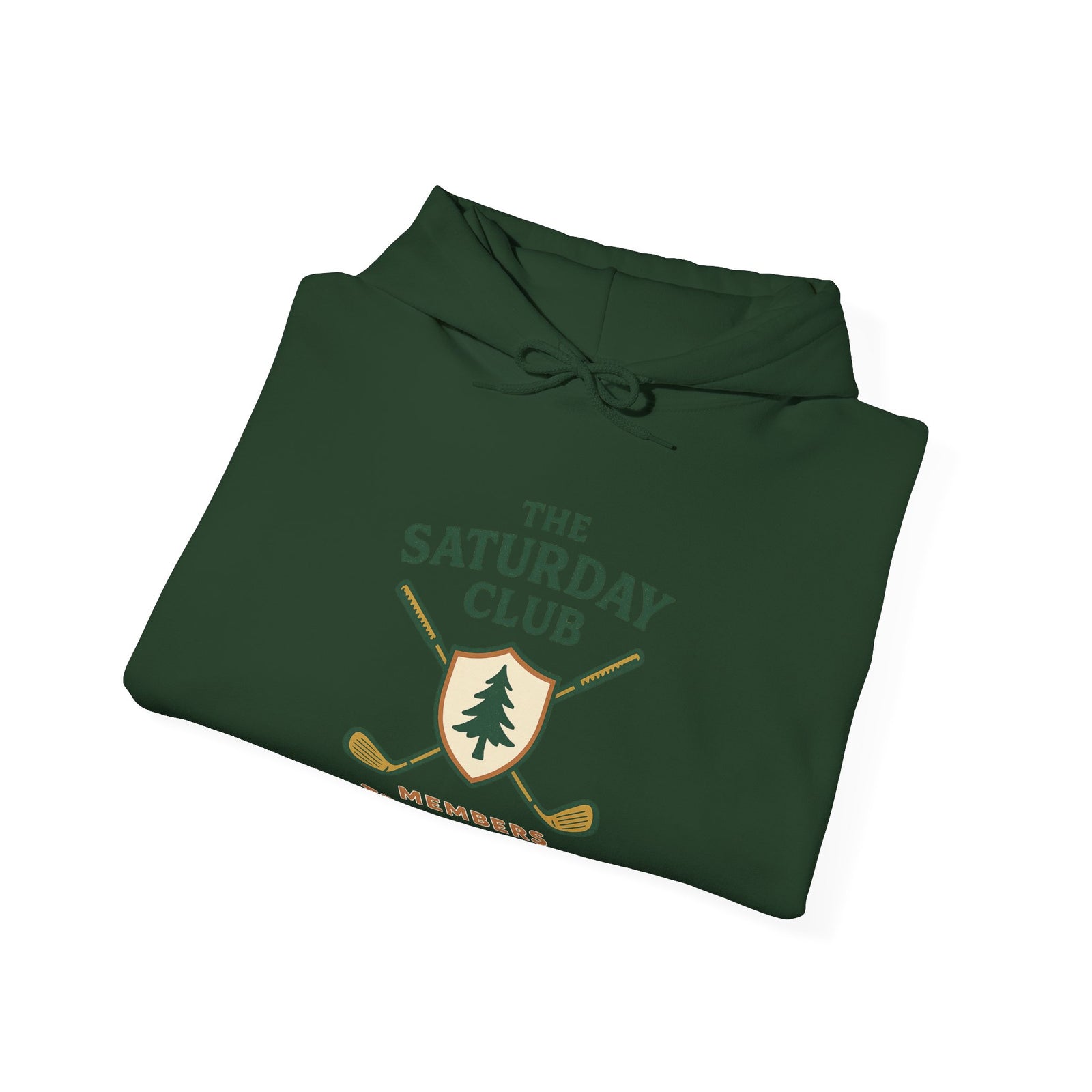 Par & Pine Saturday Club Hoodie — Par & Pine original golf design, view 17