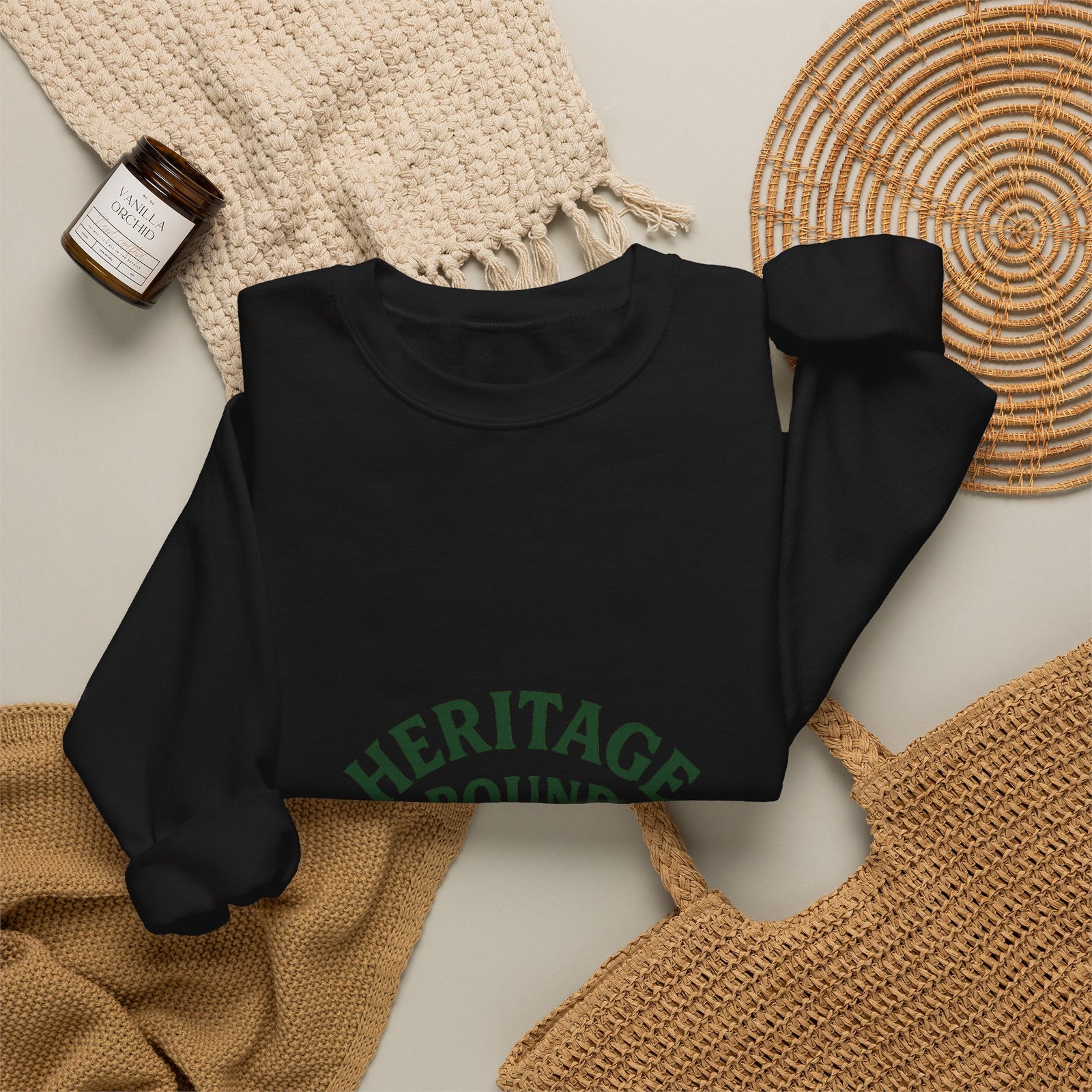 Par & Pine Heritage Round Crewneck — Par & Pine original golf design, view 11