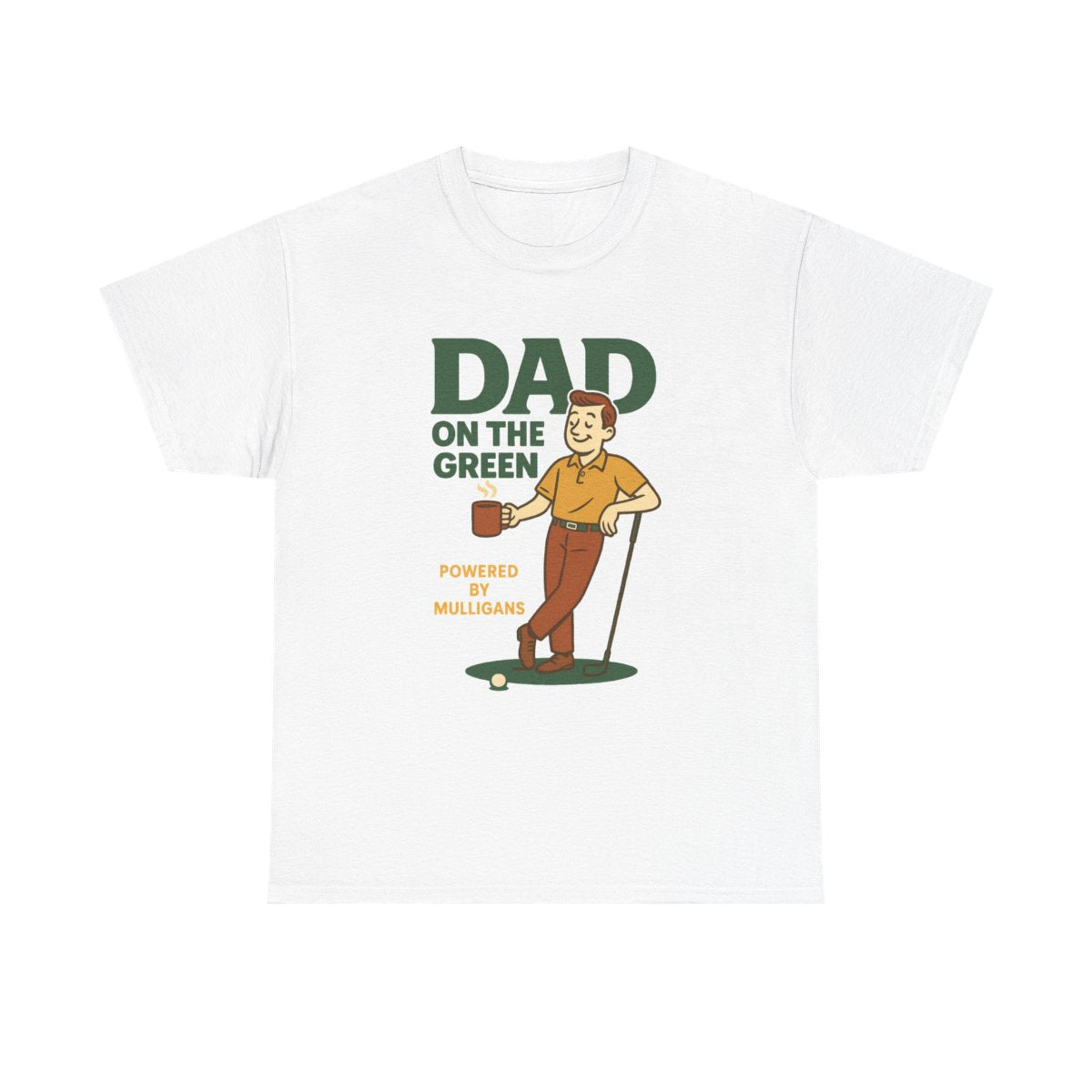 Par & Pine Dad on the Green Tee — Par & Pine original golf design