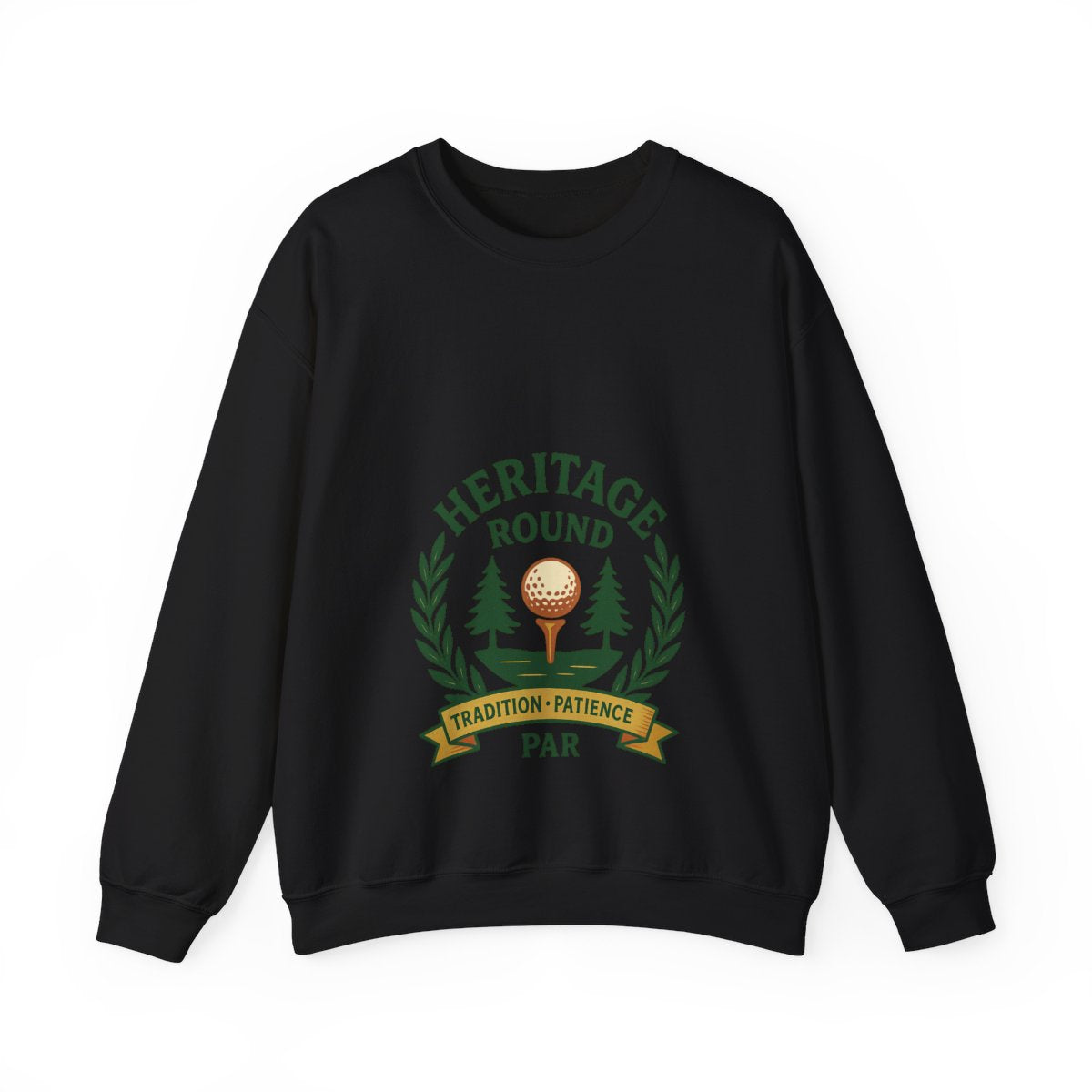 Par & Pine Heritage Round Crewneck — Par & Pine original golf design