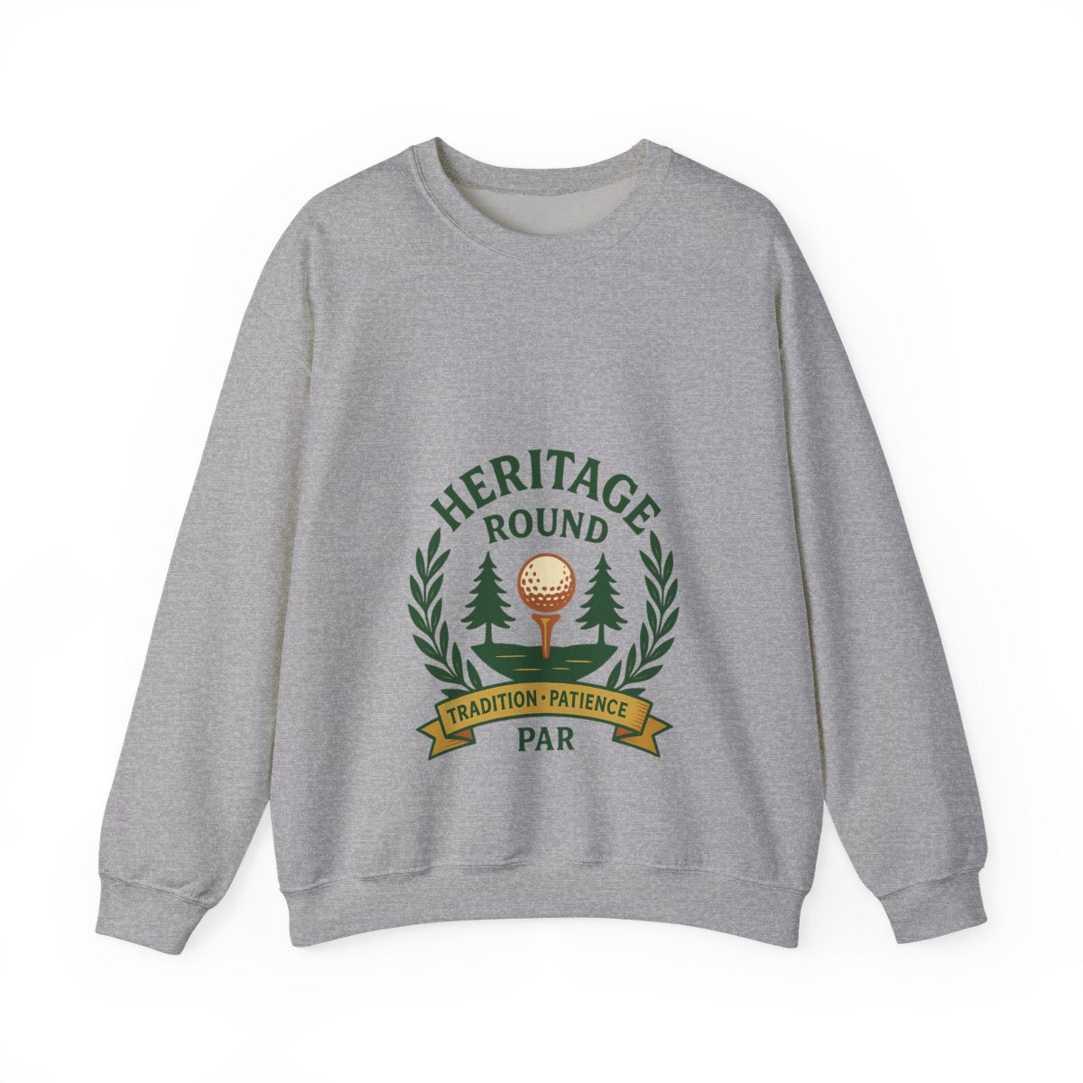 Par & Pine Heritage Round Crewneck — Par & Pine original golf design, view 2