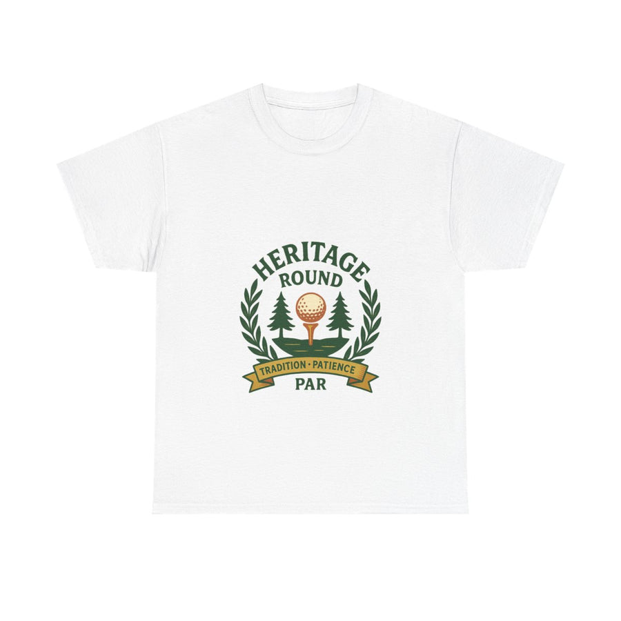 Par & Pine Heritage Round Tee — Par & Pine original golf design