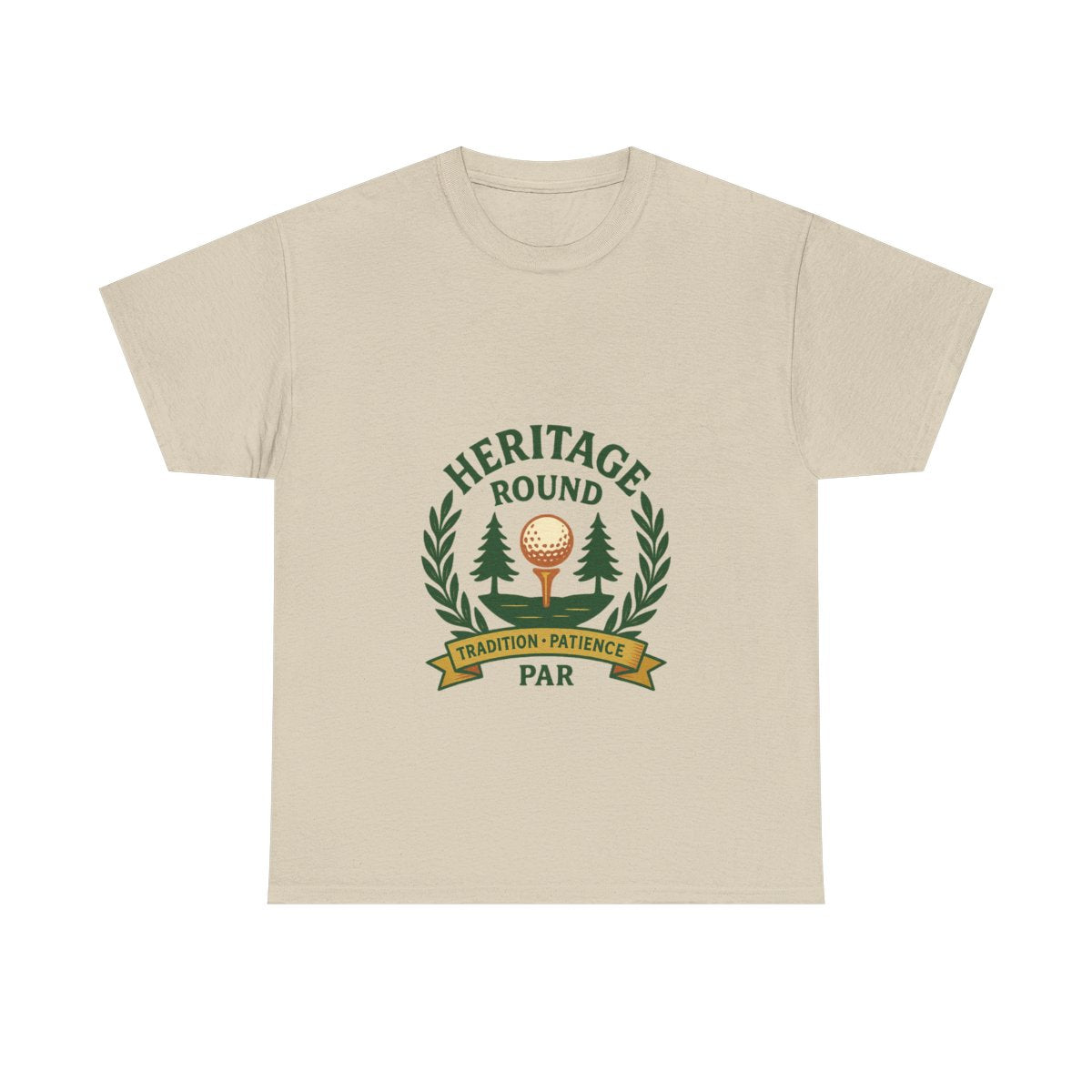 Par & Pine Heritage Round Tee — Par & Pine original golf design, view 3