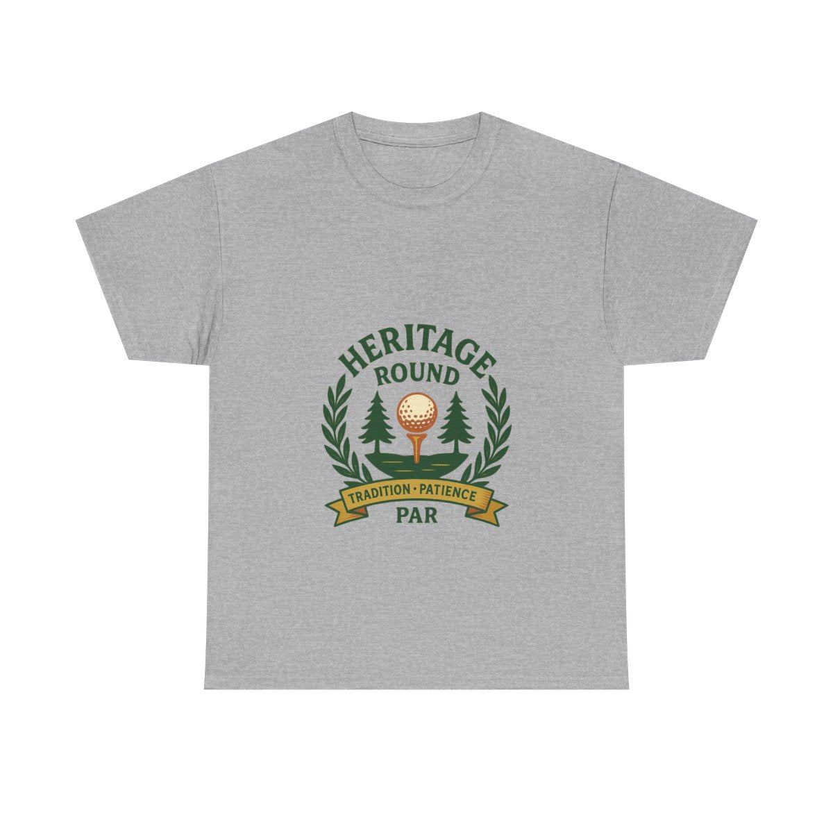 Par & Pine Heritage Round Tee — Par & Pine original golf design, view 4